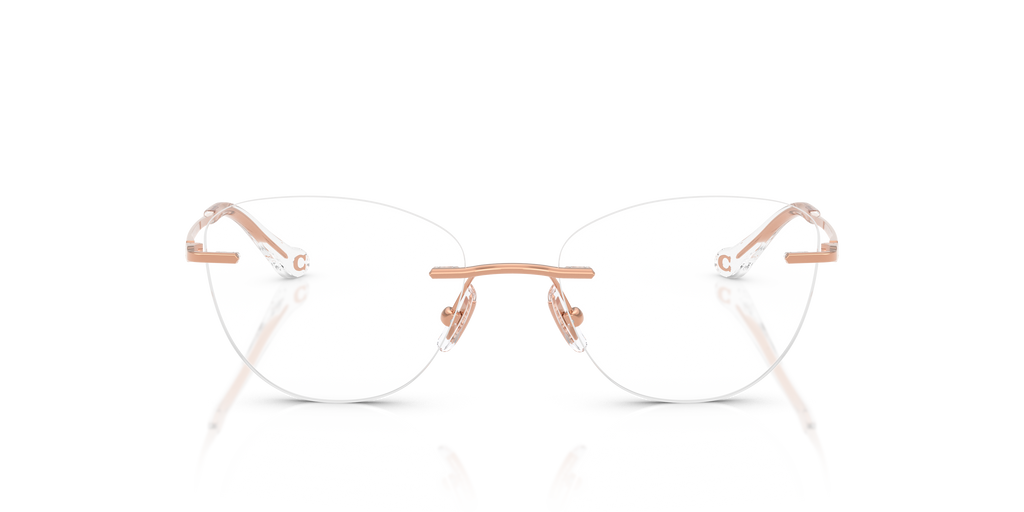 Coach HC5185 Cat Eye Eyeglasses - Shiny Rose Gold