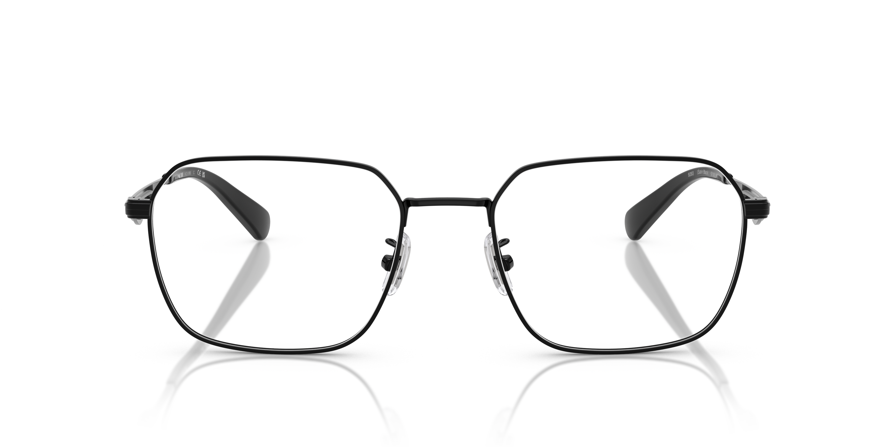 Coach HC5186 Geometric Eyeglasses - Satin Black