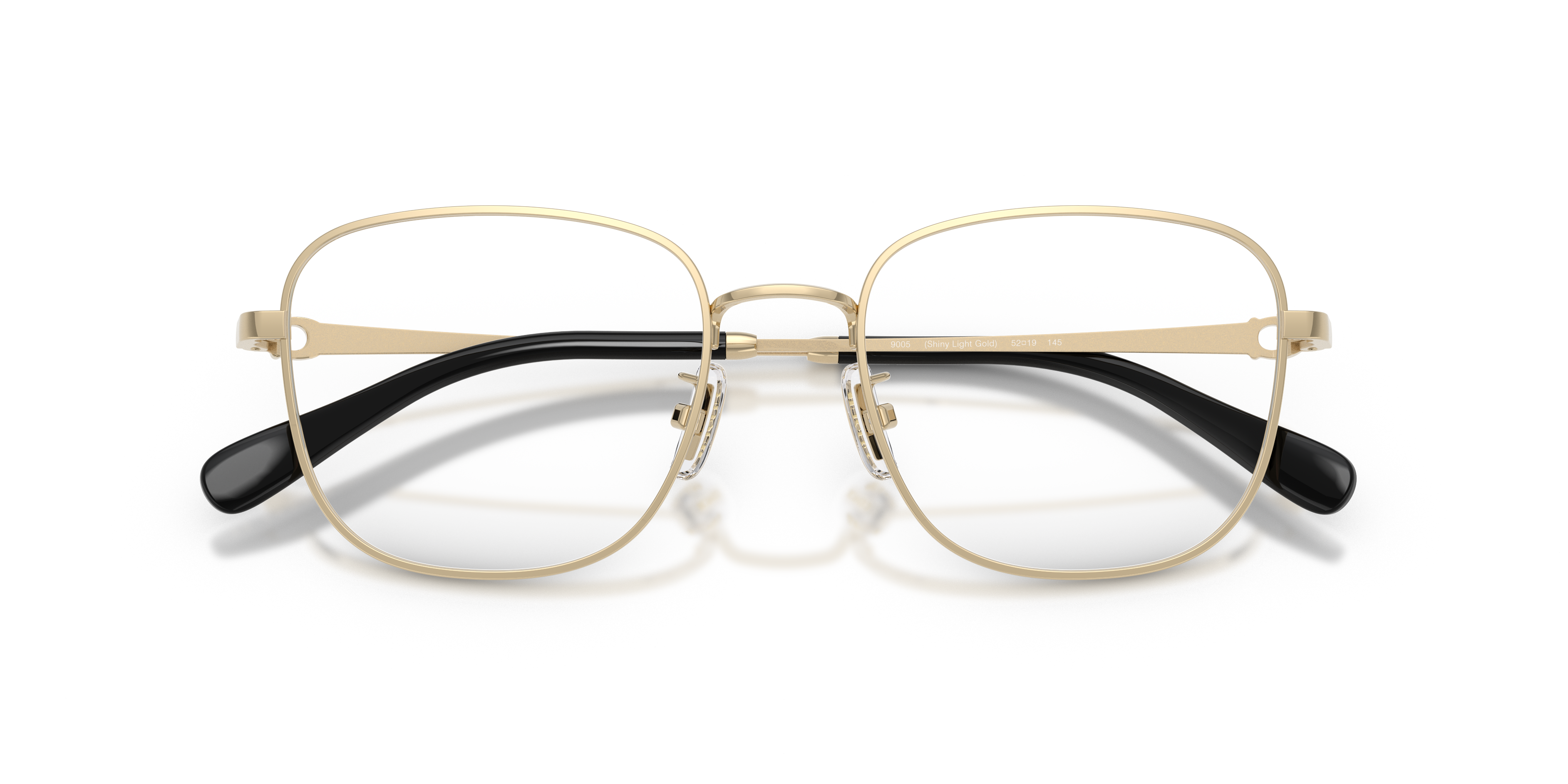 Coach HC5198TD Square Eyeglasses - Shiny Light Gold
