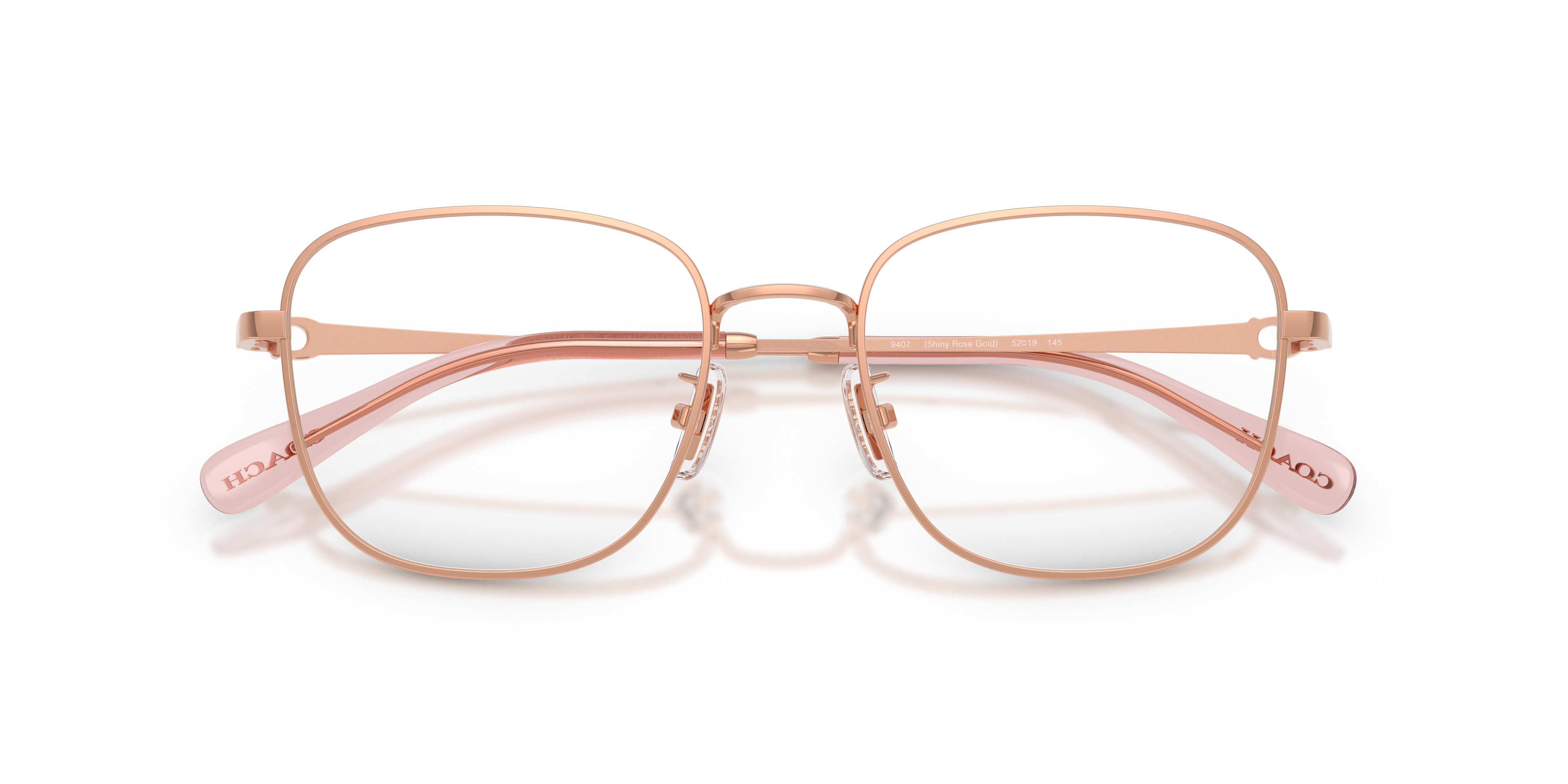 Coach HC5198TD Square Eyeglasses - Shiny Light Gold