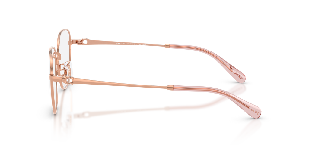 Coach HC5198TD Square Eyeglasses - Shiny Light Gold