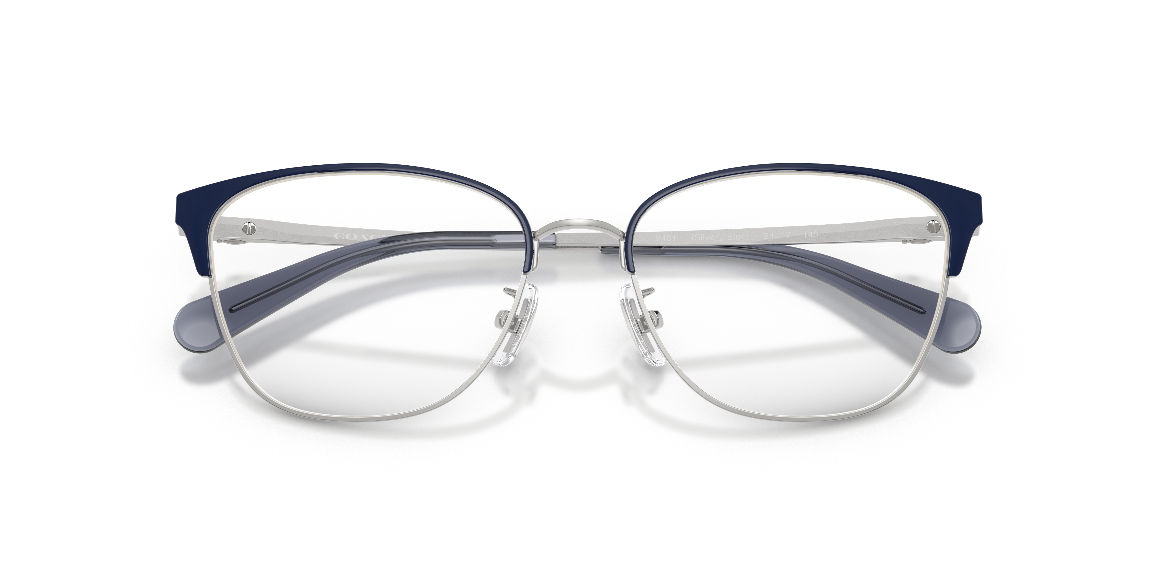 Coach HC5202 Cat Eye Eyeglasses - Silver Blue