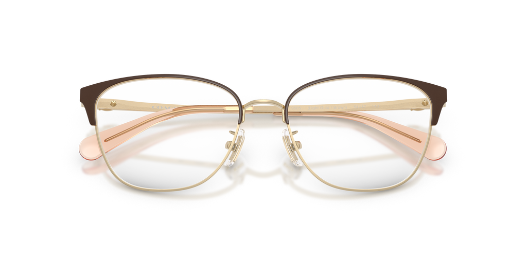 Coach HC5202 Cat Eye Eyeglasses - Light Gold Brown