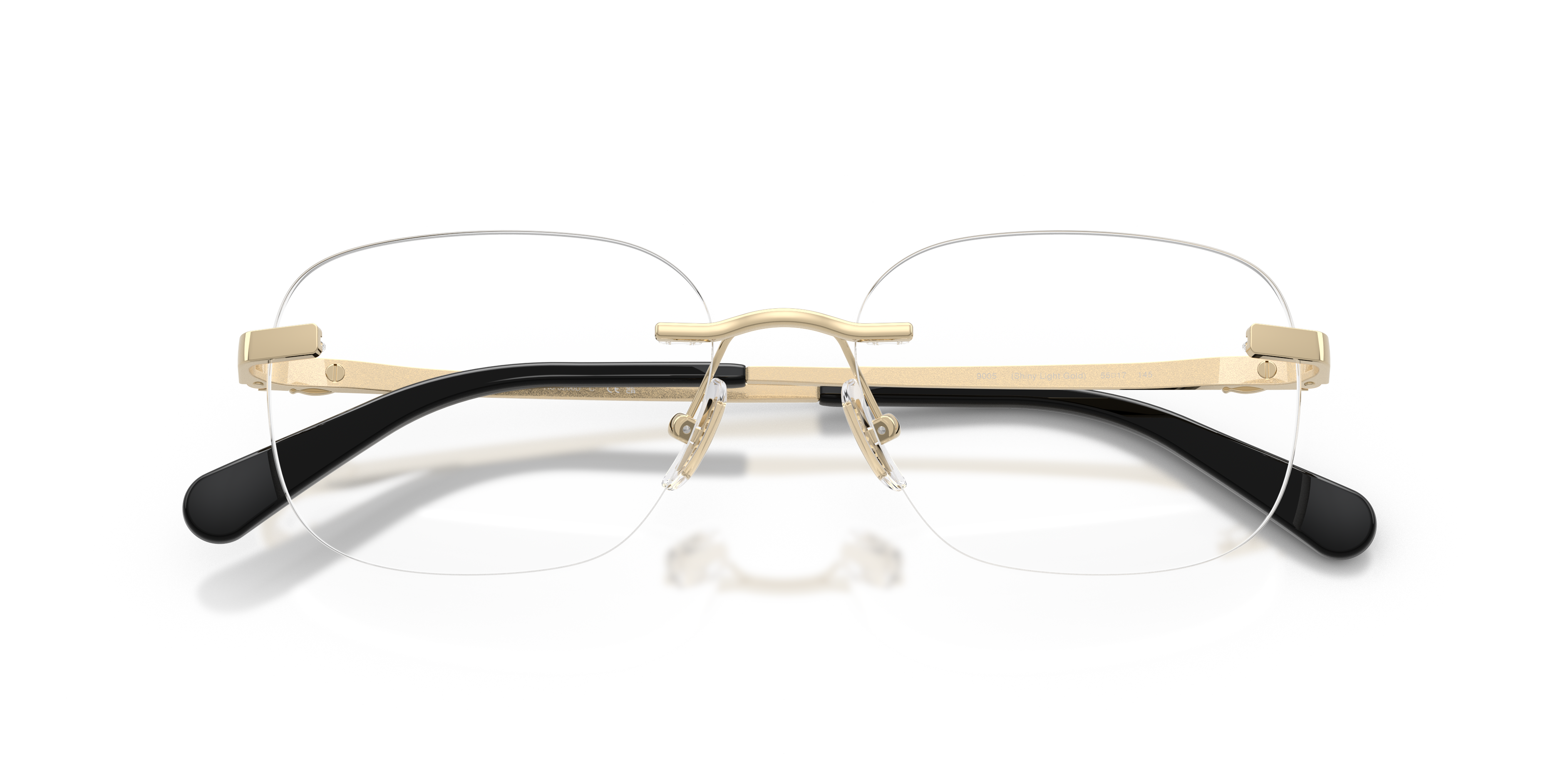 Coach HC5206D Geometric Eyeglasses - Shiny Rose Gold