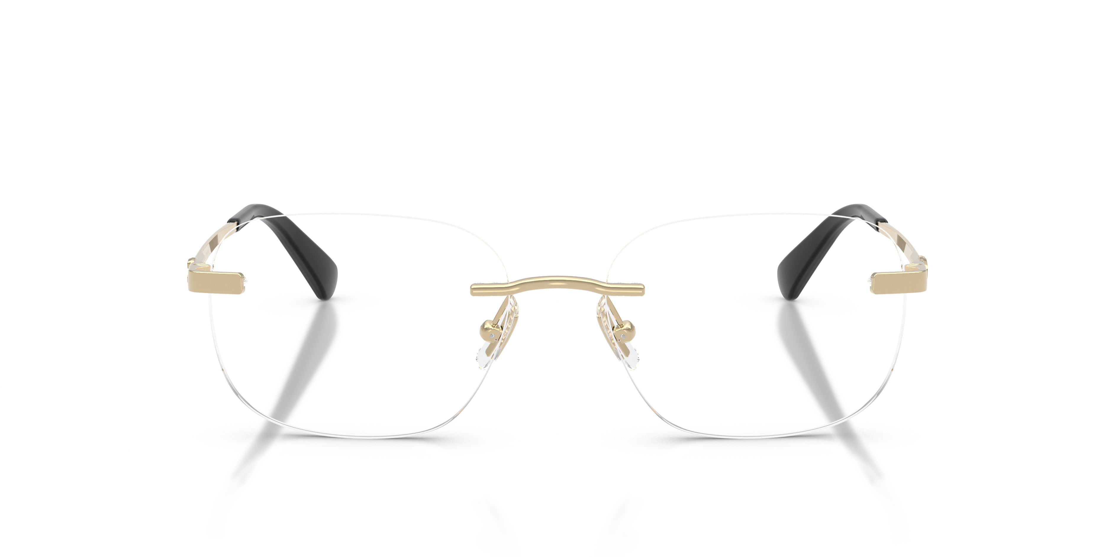 Coach HC5206D Geometric Eyeglasses - Shiny Rose Gold