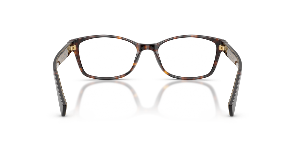Coach HC6065 Rectangle Eyeglasses - Dark Tortoise