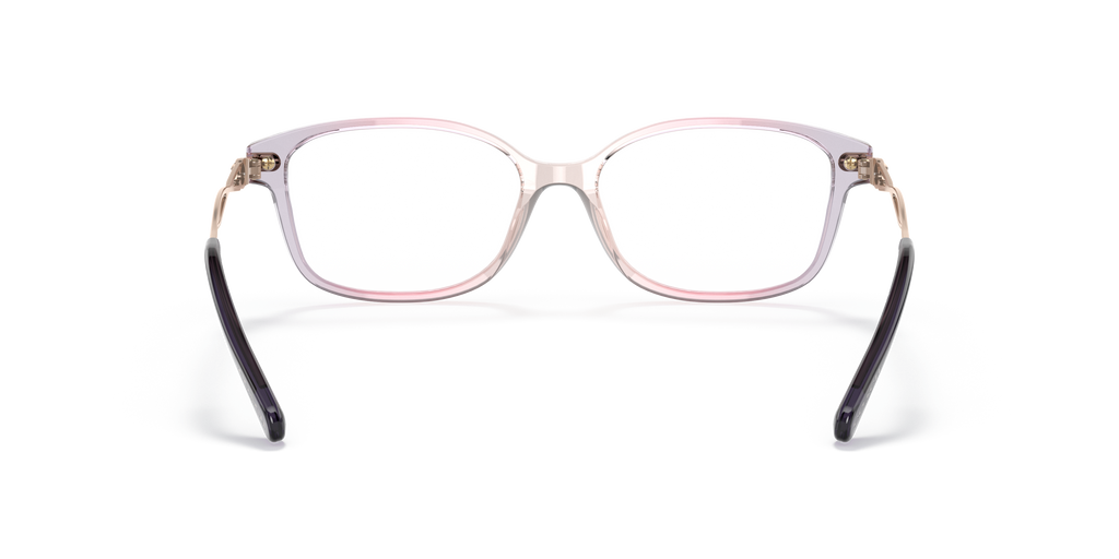 Coach HC6172 Rectangle Eyeglasses - Gradient Transparent Violet