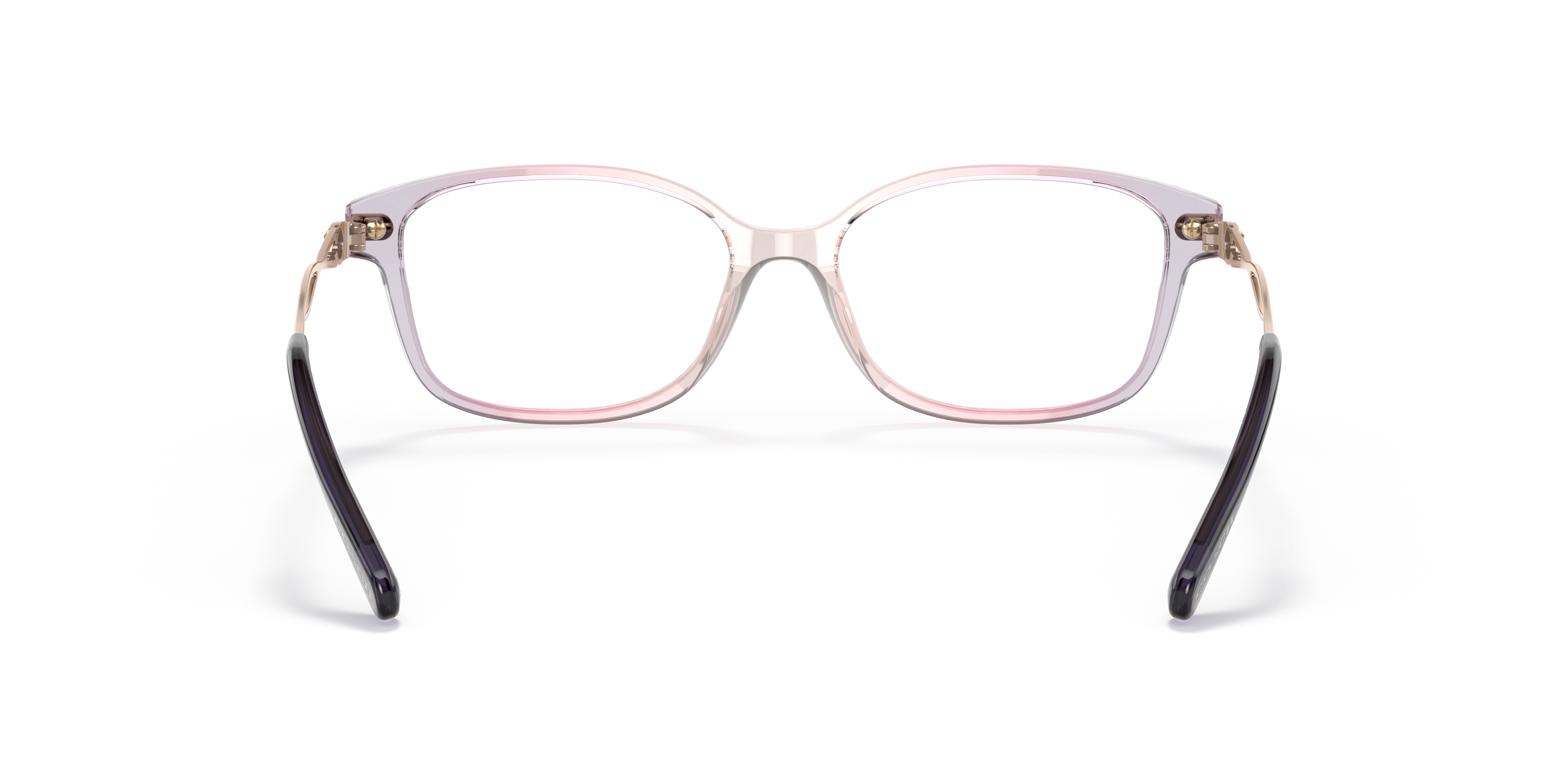 Coach HC6172 Rectangle Eyeglasses - Gradient Transparent Violet