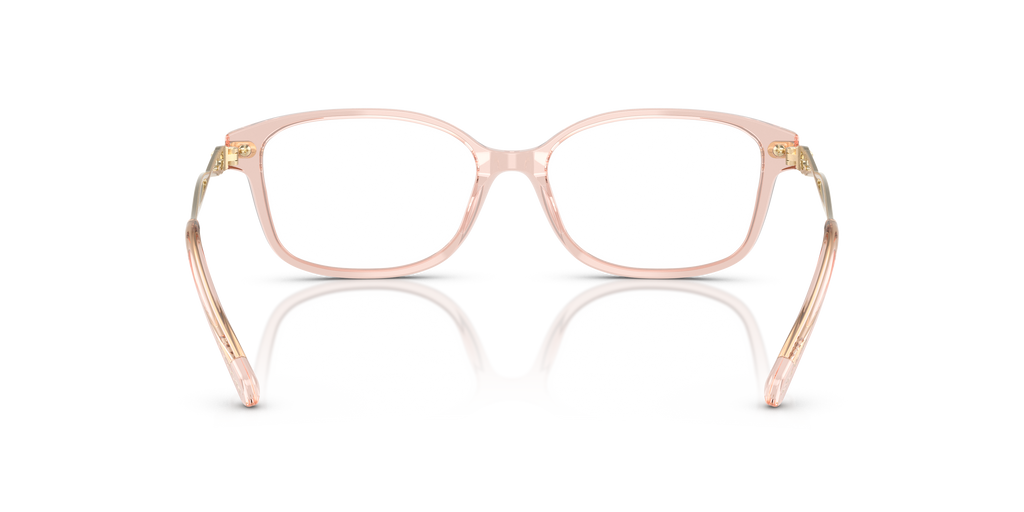 Coach HC6172 Rectangle Eyeglasses - Transparent Dusty Rose