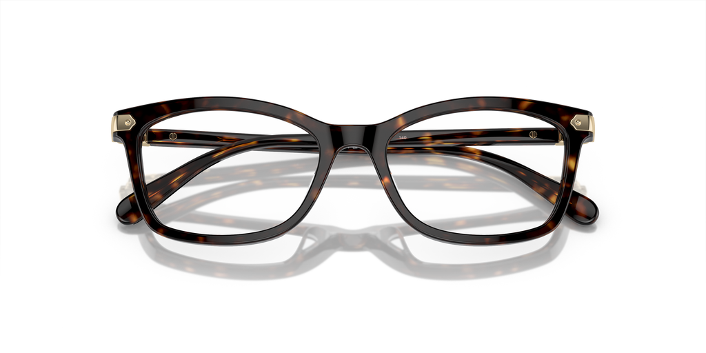 Coach HC6219U Rectangle Eyeglasses - Dark Tortoise