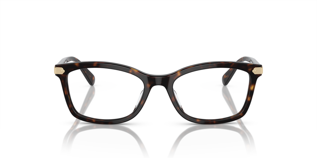 Coach HC6219U Rectangle Eyeglasses - Dark Tortoise