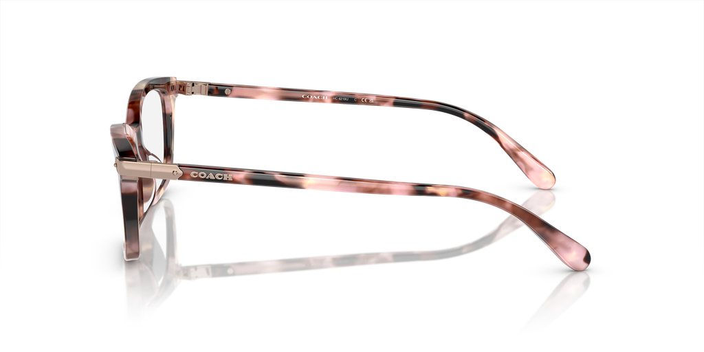 Coach HC6219U Rectangle Eyeglasses - Seaglass Tortoise