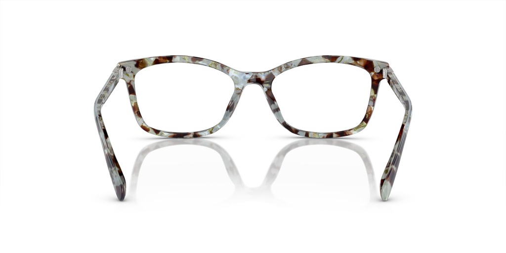Coach HC6219U Rectangle Eyeglasses - Rose Pearl Tortoise