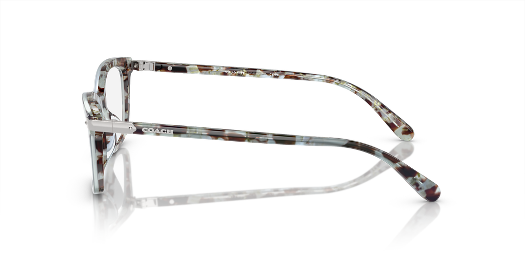 Coach HC6219U Rectangle Eyeglasses - Dark Tortoise