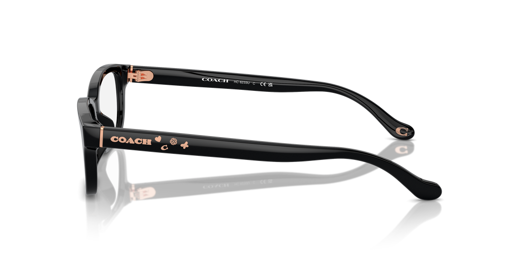 Coach HC6233U Rectangle Eyeglasses - Black