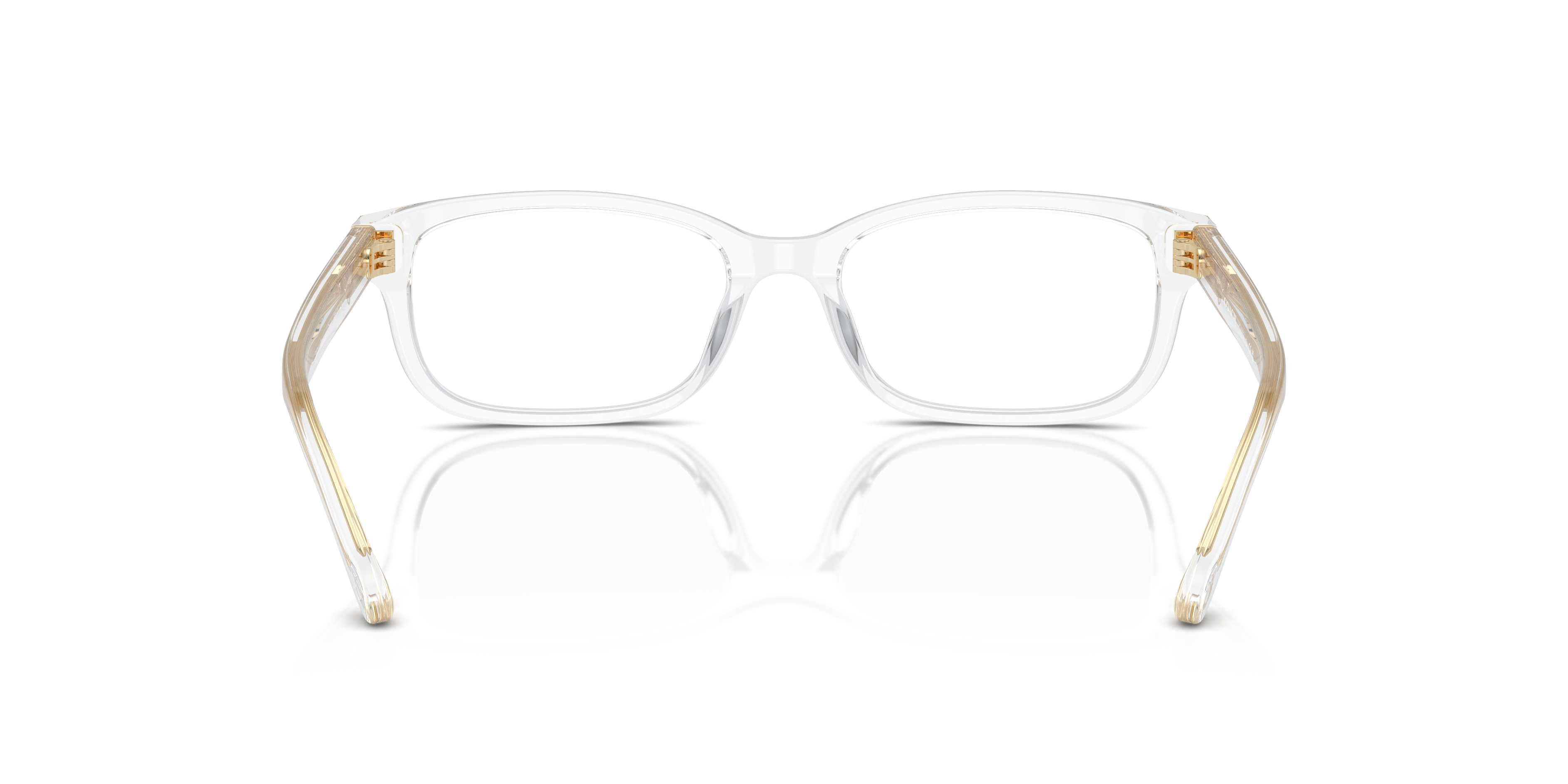 Coach HC6233U Rectangle Eyeglasses - Transparent Clear