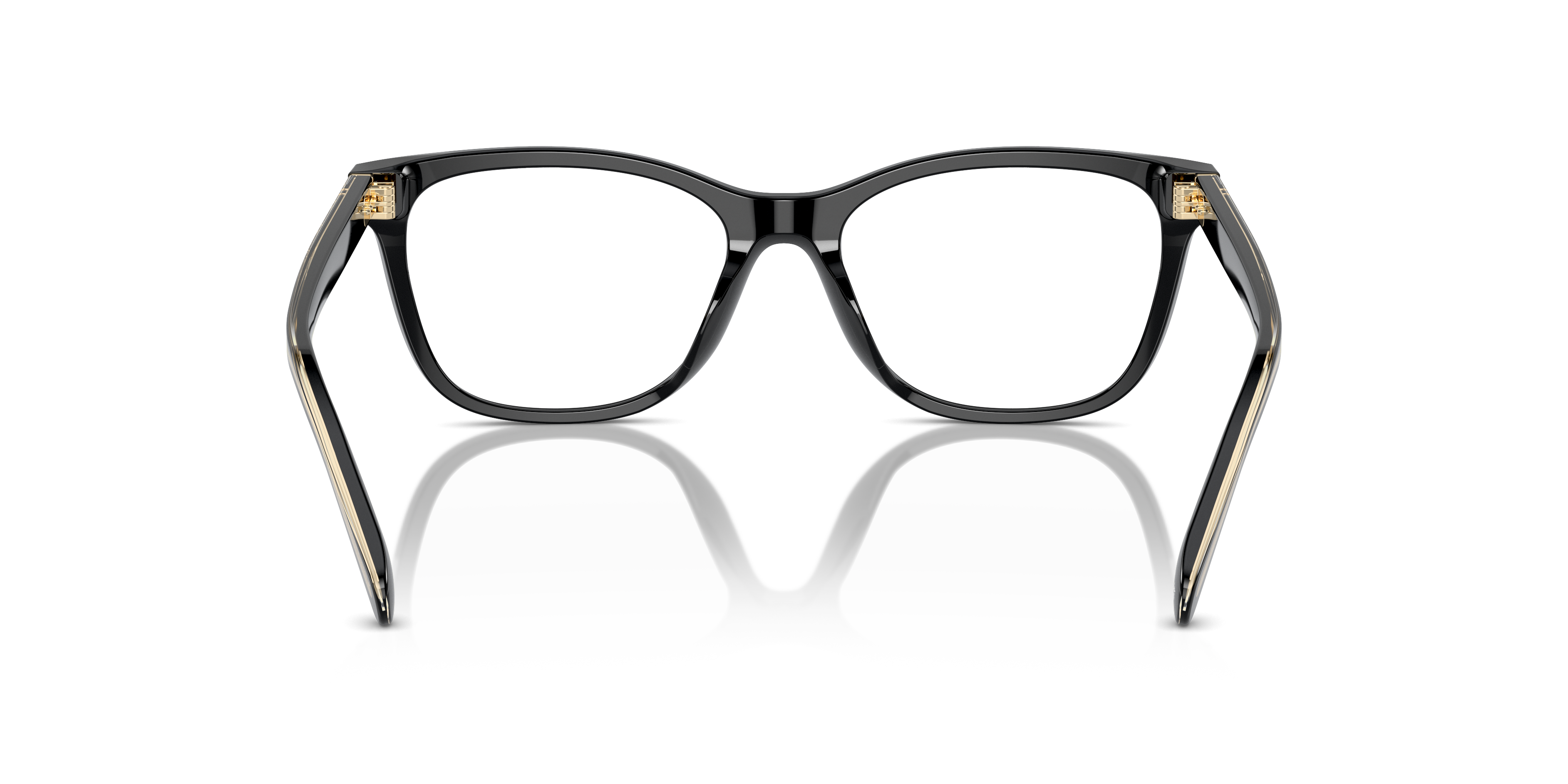 Coach HC6235U Square Eyeglasses - Transparent Amethyst