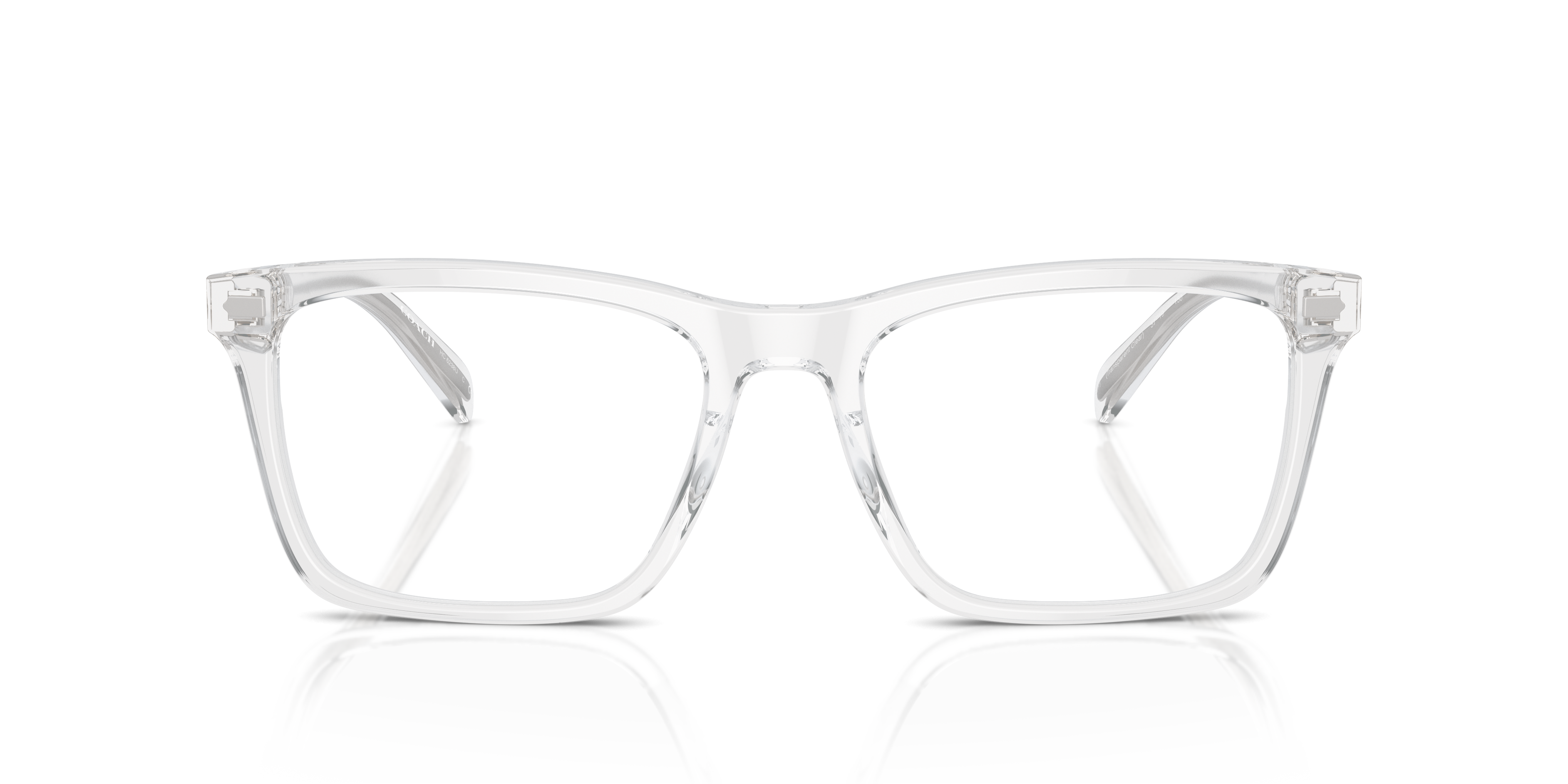 Coach HC6238U Square Eyeglasses - Transparent Clear