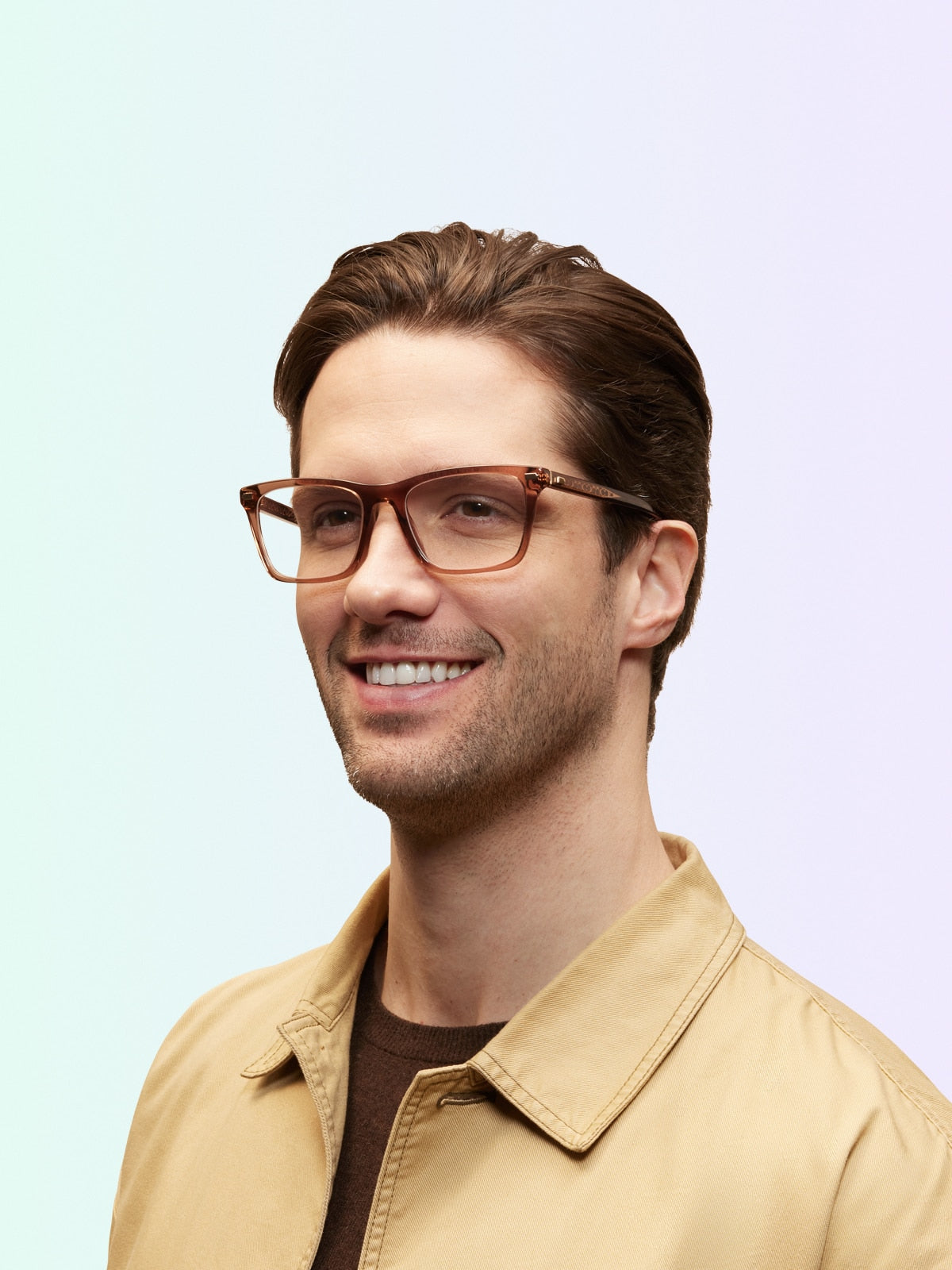Coach HC6238U Square Eyeglasses - Transparent Clear