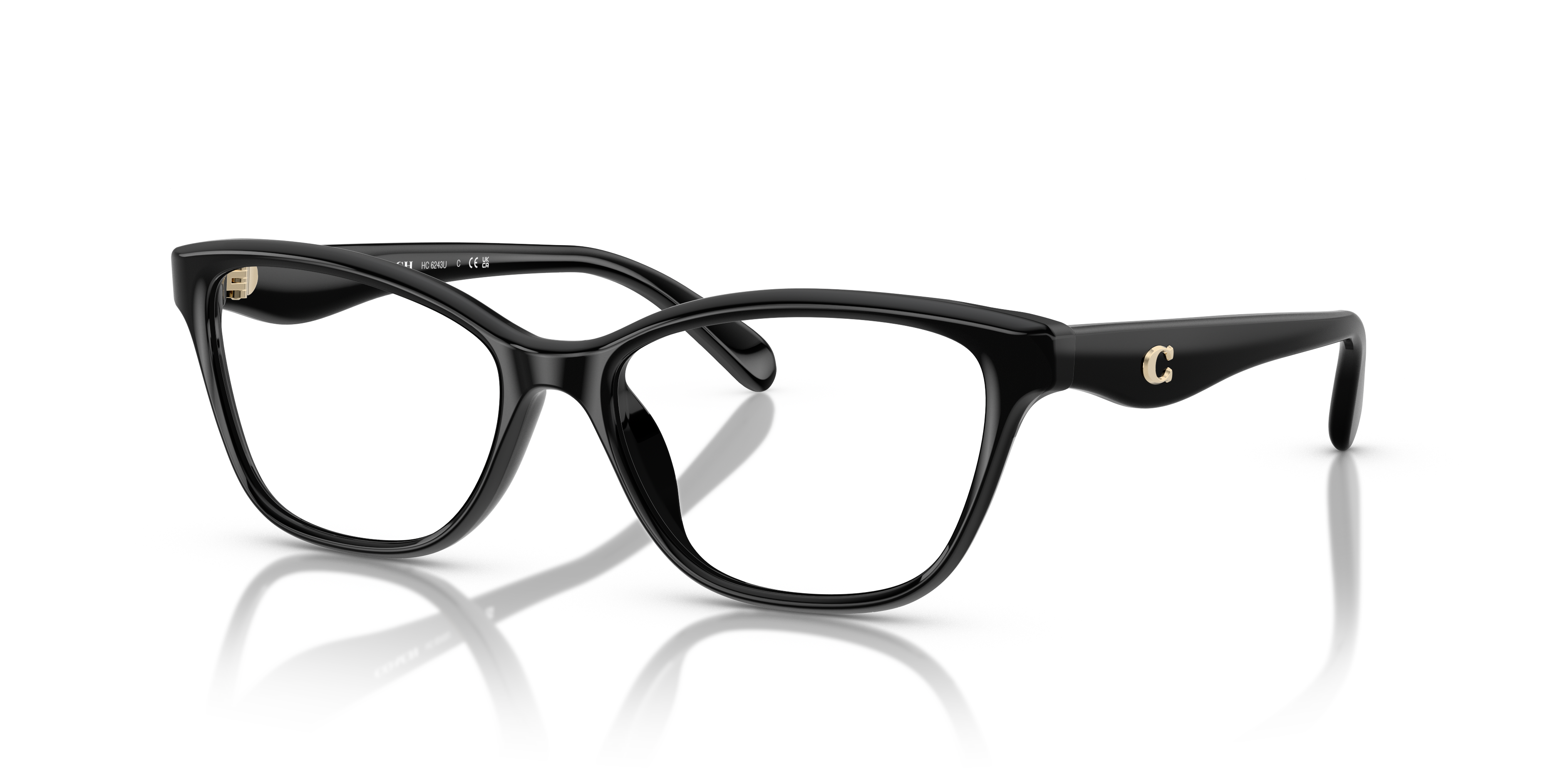Coach HC6243U Pillow Eyeglasses - Black