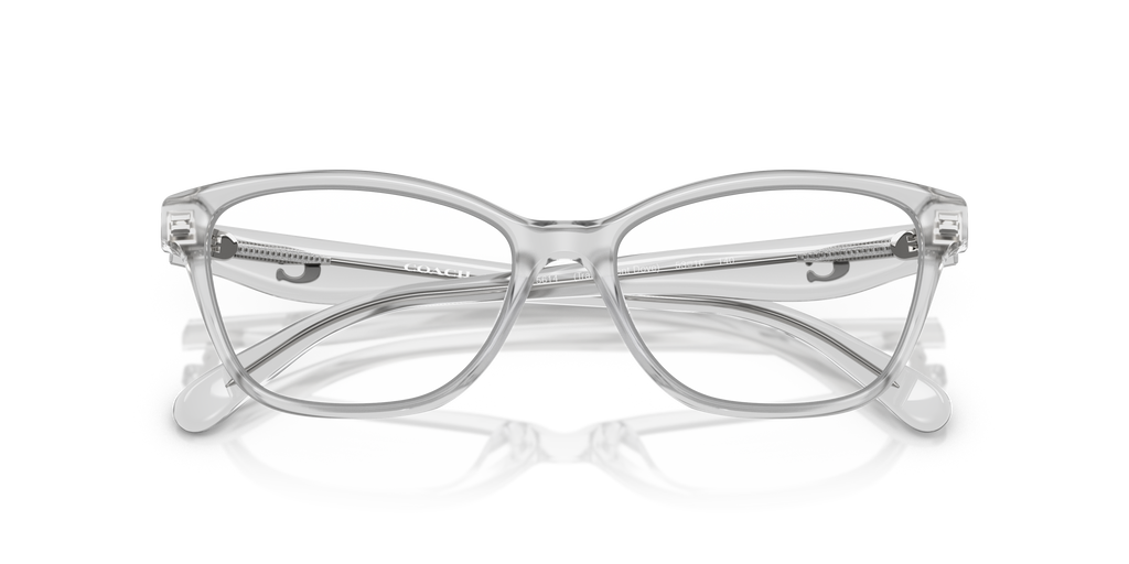 Coach HC6243U Pillow Eyeglasses - Transparent Dove