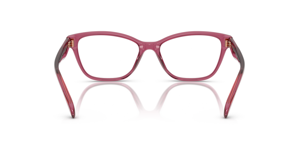 Coach HC6243U Pillow Eyeglasses - Transparent Burgundy
