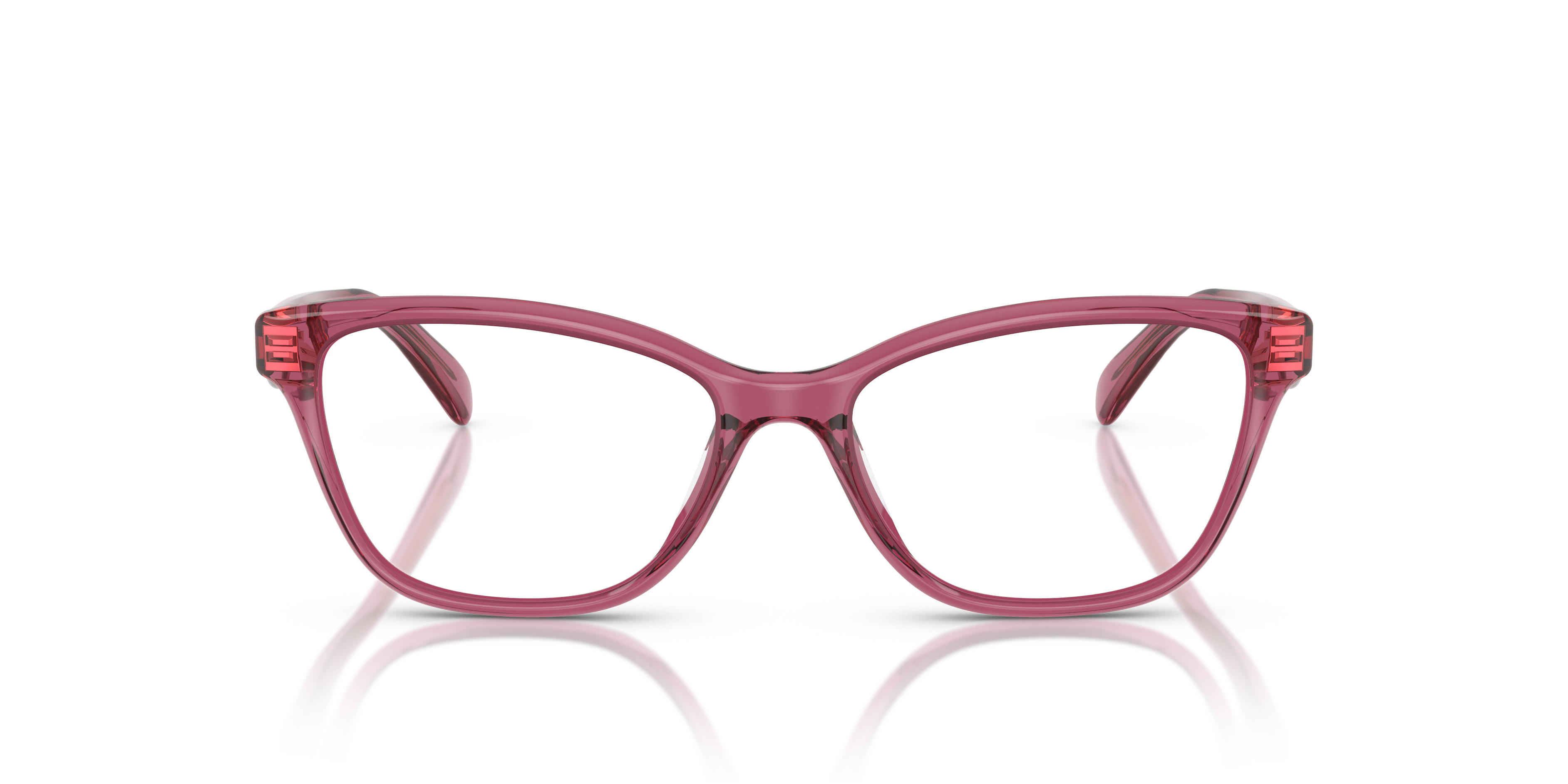 Coach HC6243U Pillow Eyeglasses - Transparent Dove