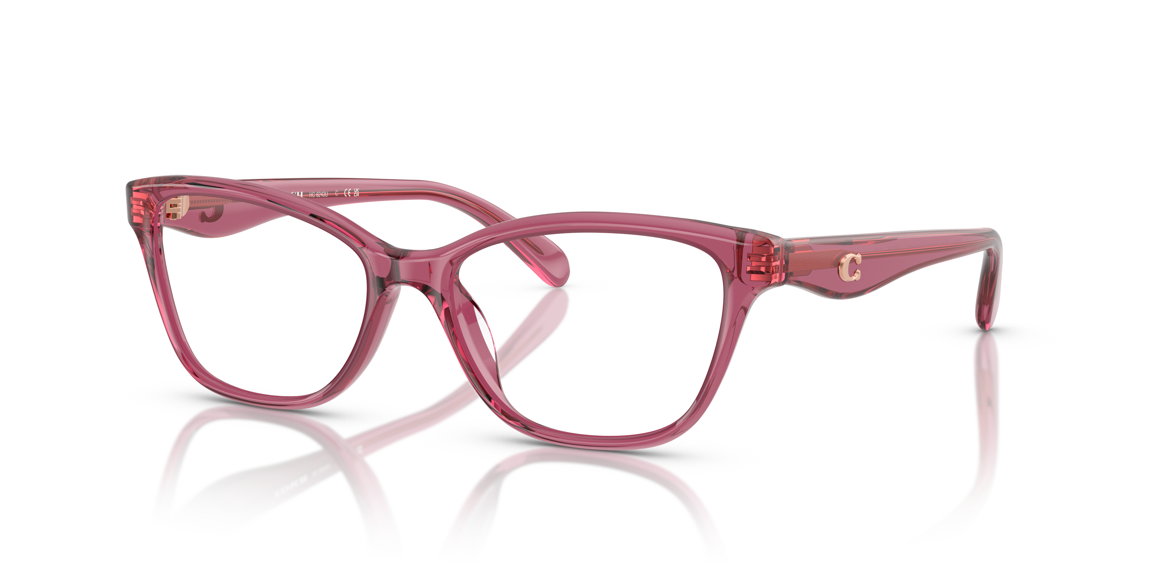 Coach HC6243U Pillow Eyeglasses - Black