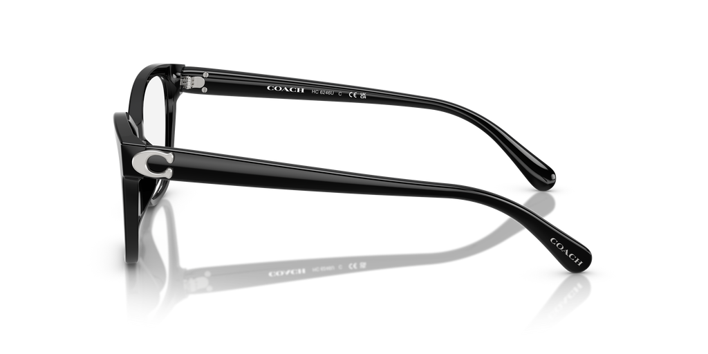 Coach HC6246U Butterfly Eyeglasses - Black