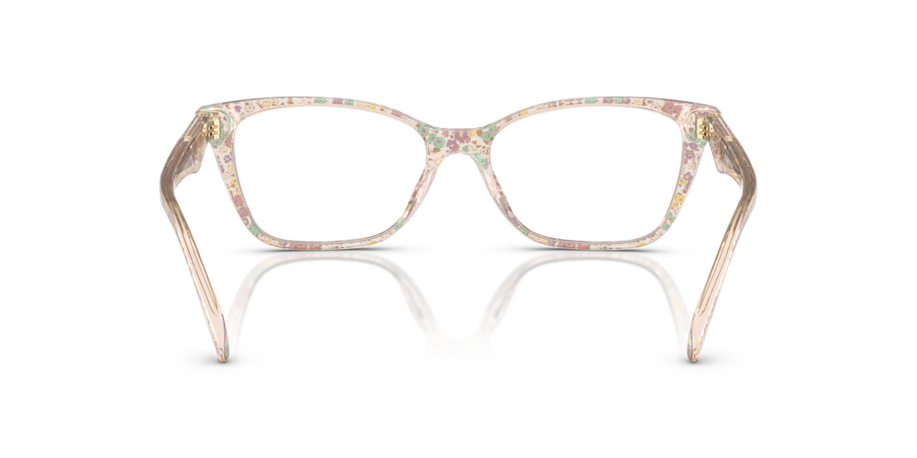 Coach HC6248U Cat Eye Eyeglasses - Transparent Floral Field