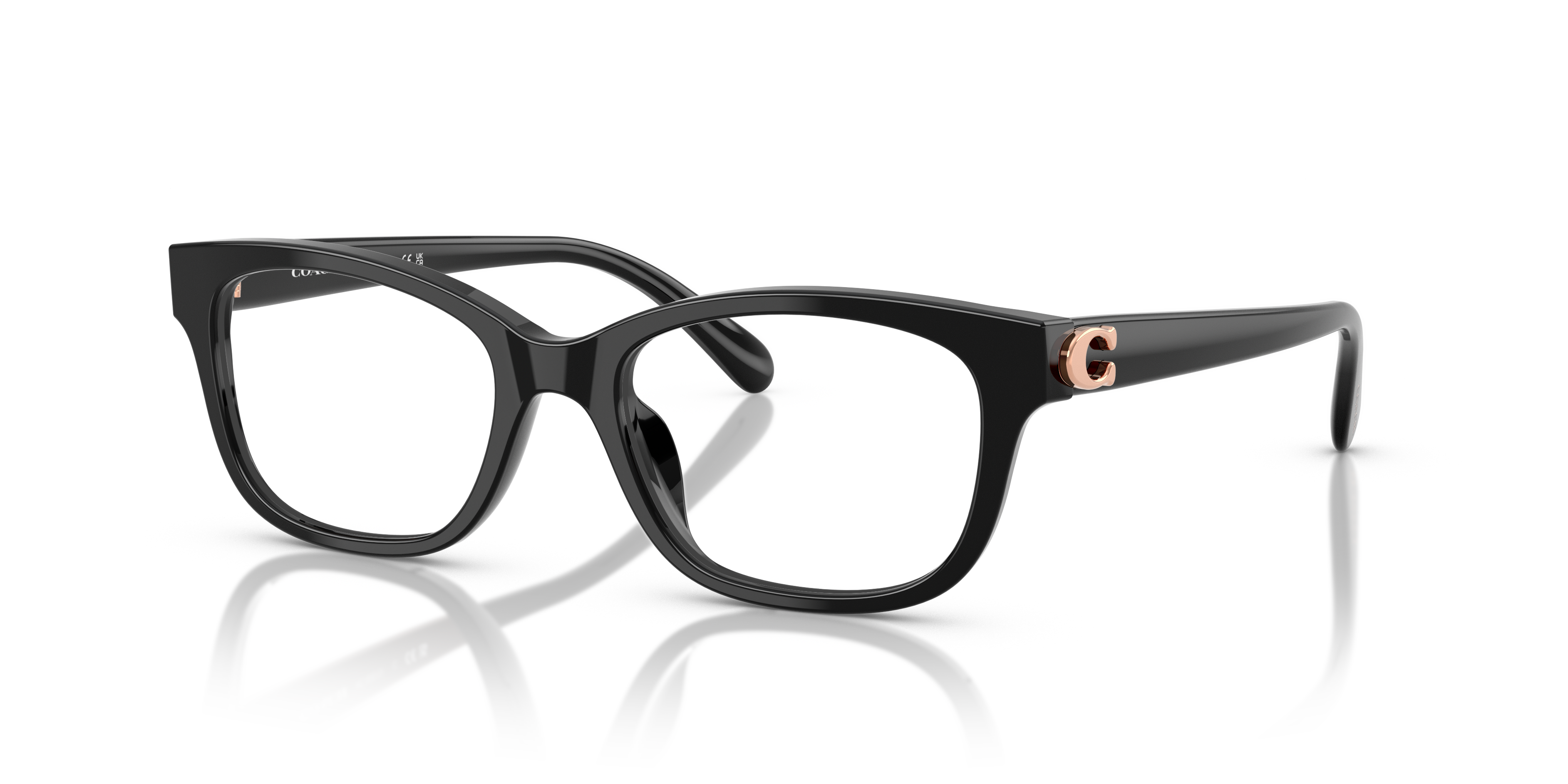 Coach HC6257U Square Eyeglasses - Milky Denim