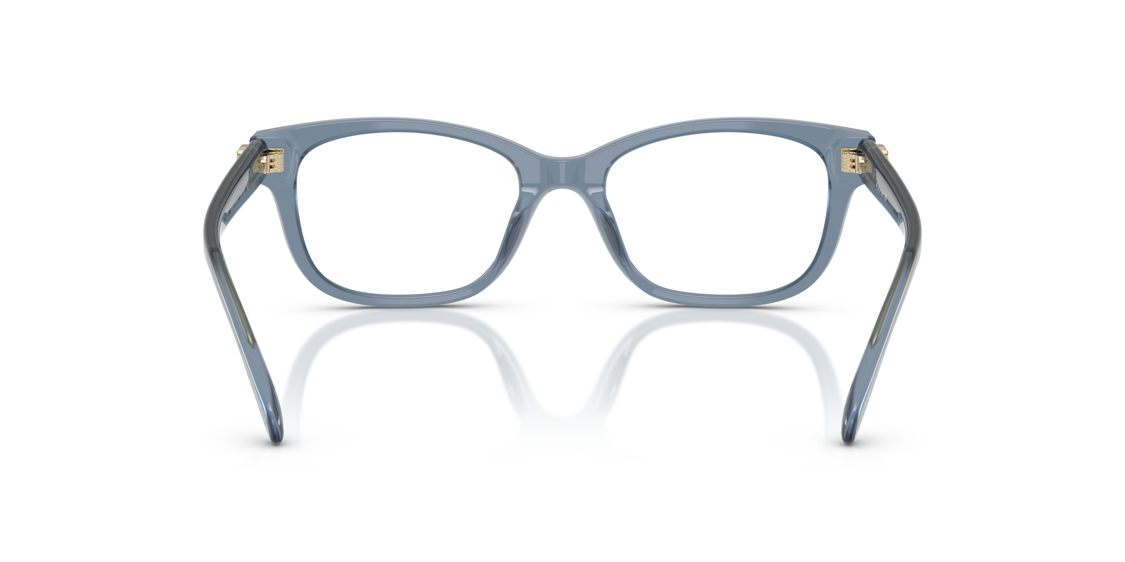 Coach HC6257U Square Eyeglasses - Milky Denim
