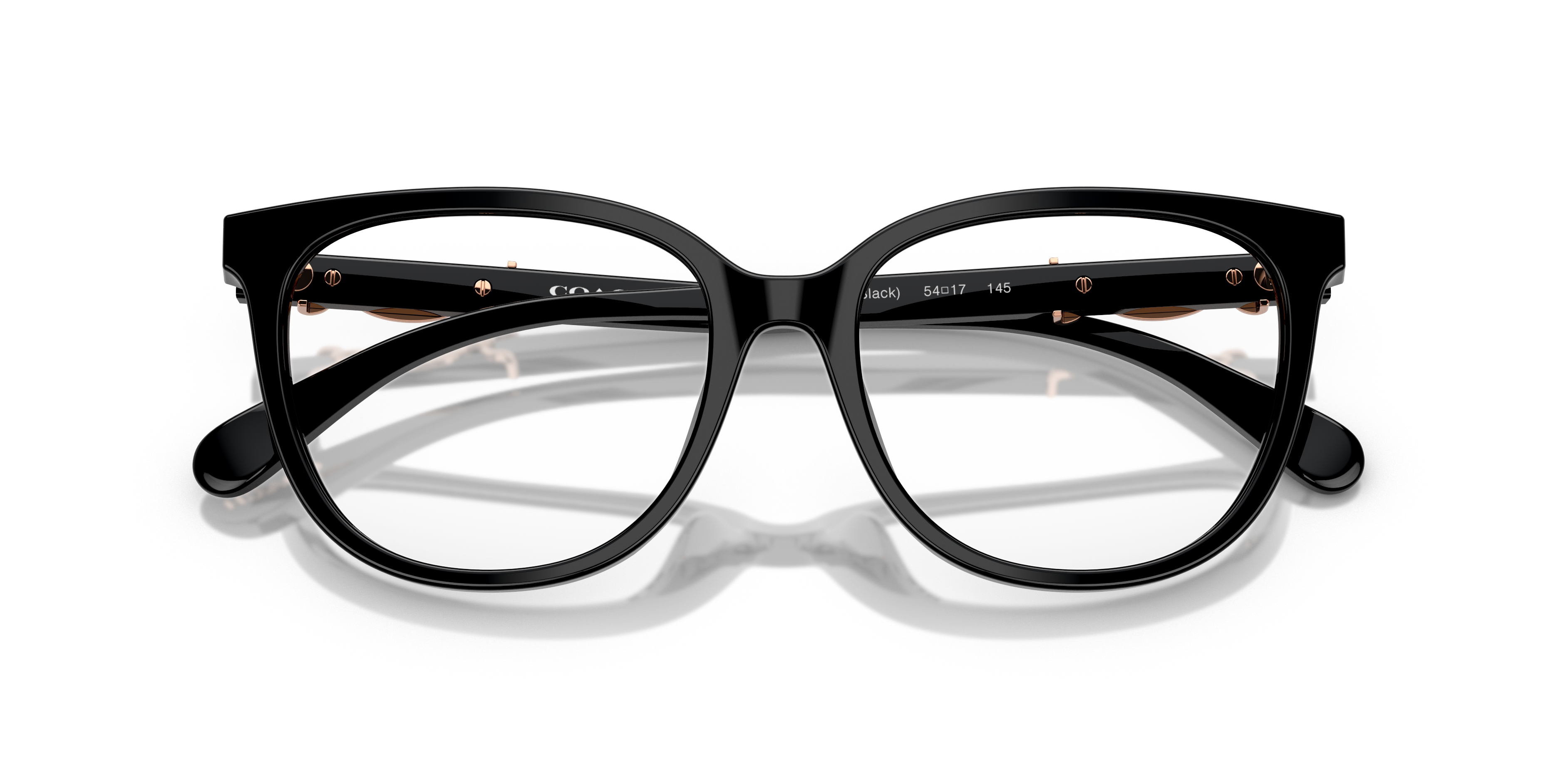 Coach HC6260U Square Eyeglasses - Purple Tortoise