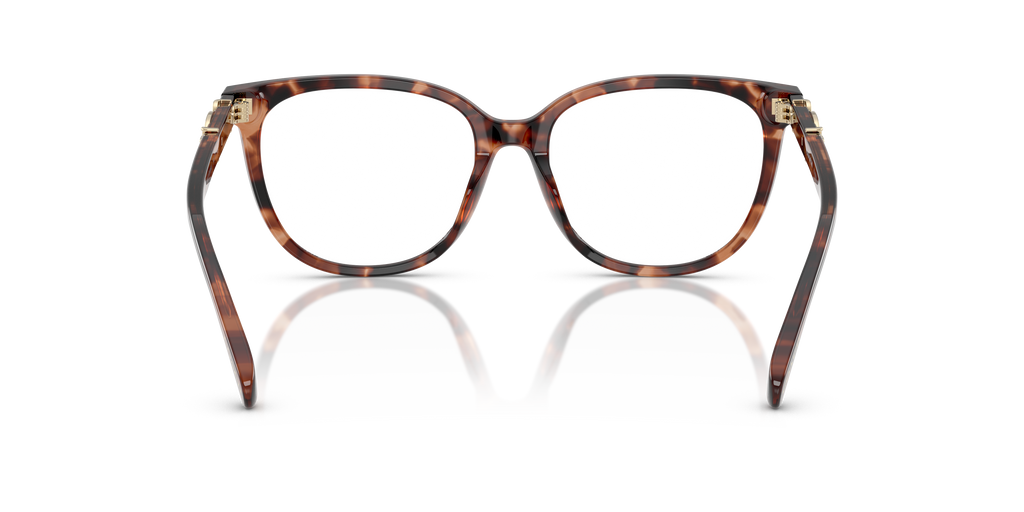 Coach HC6260U Square Eyeglasses - Peach Tortoise