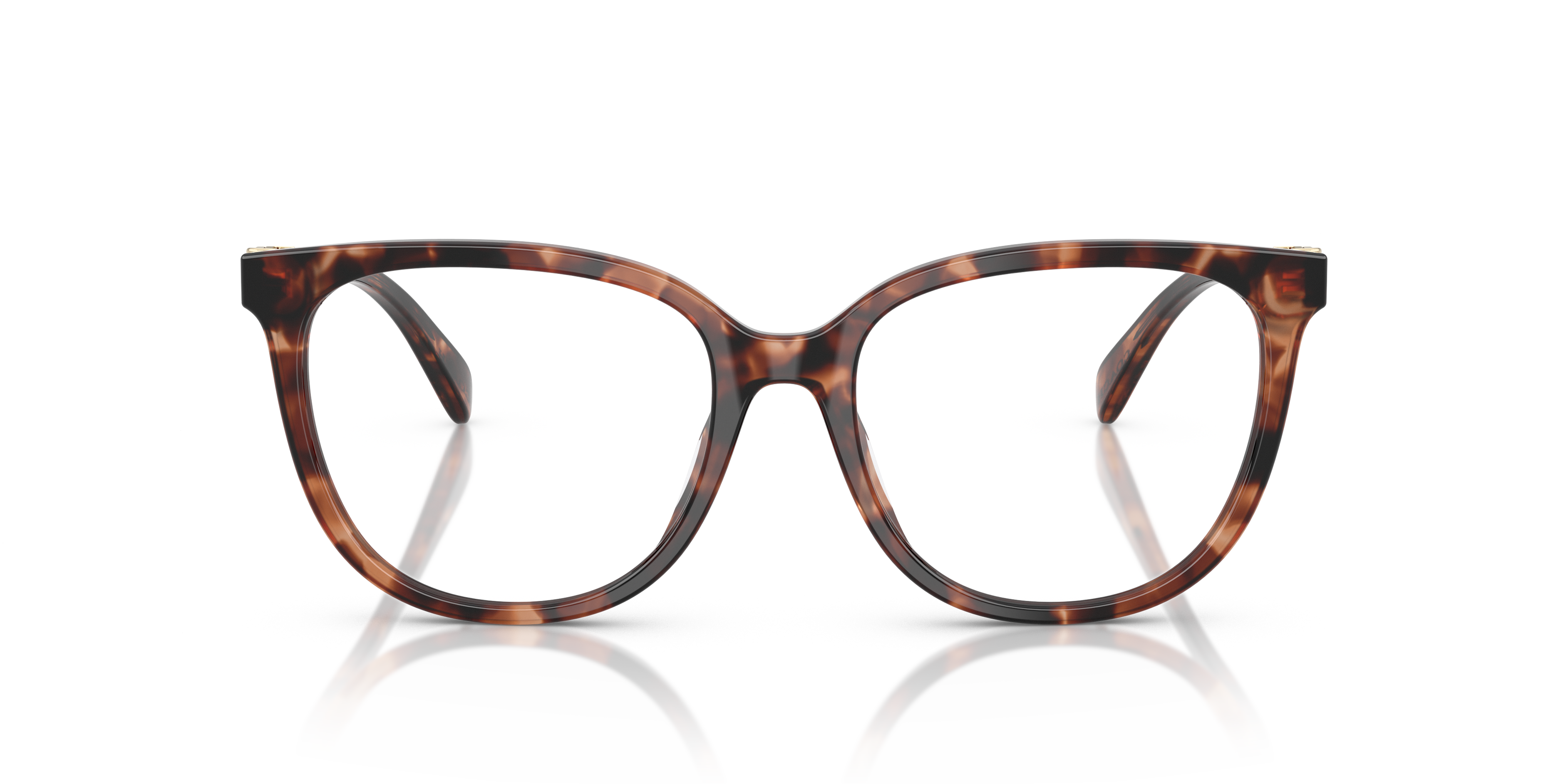 Coach HC6260U Square Eyeglasses - Purple Tortoise