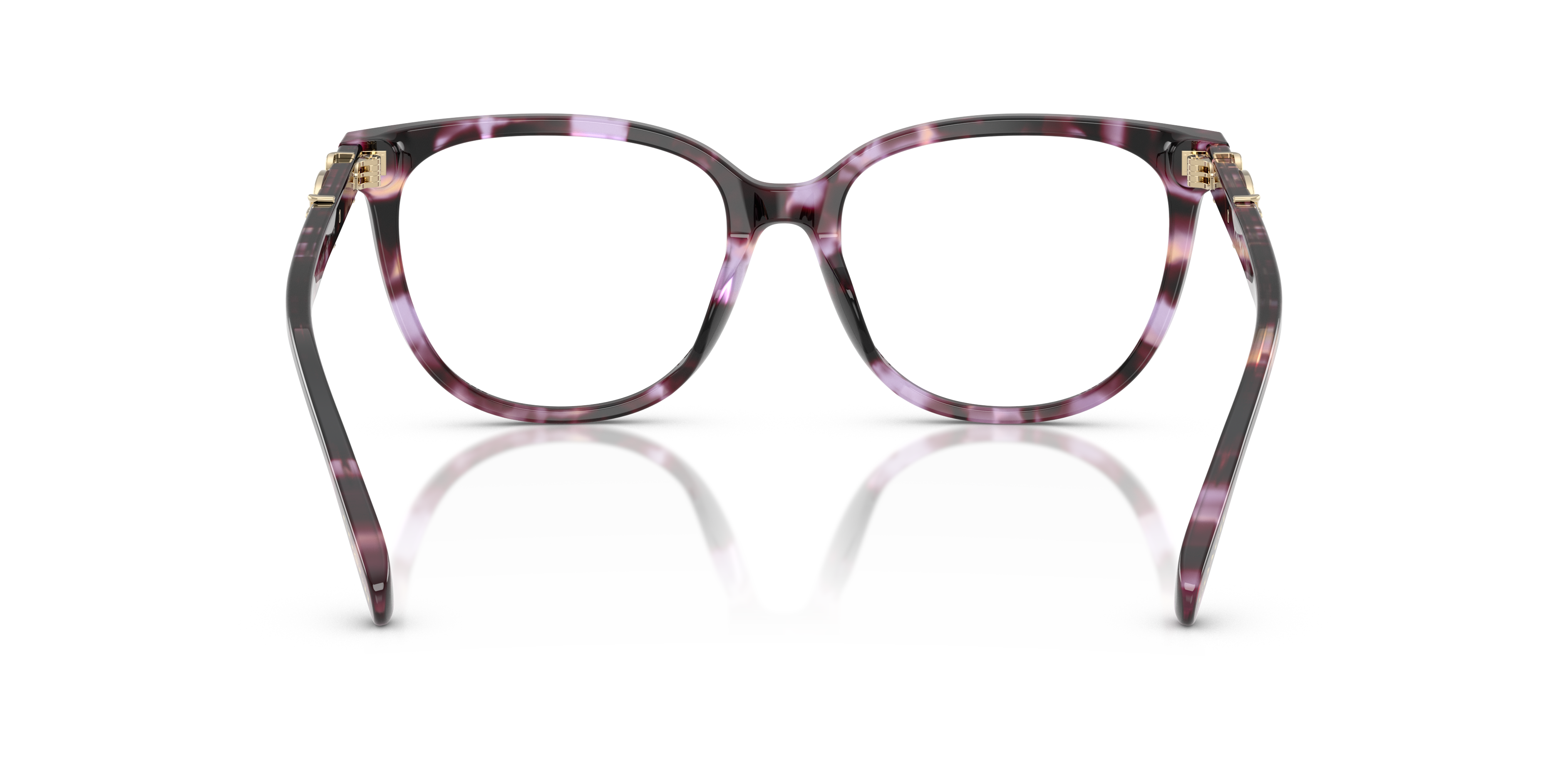 Coach HC6260U Square Eyeglasses - Peach Tortoise