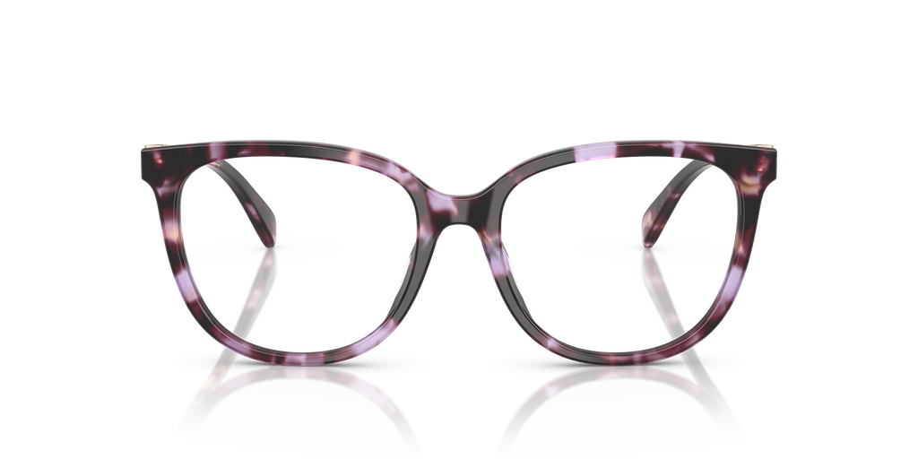 Coach HC6260U Square Eyeglasses - Purple Tortoise