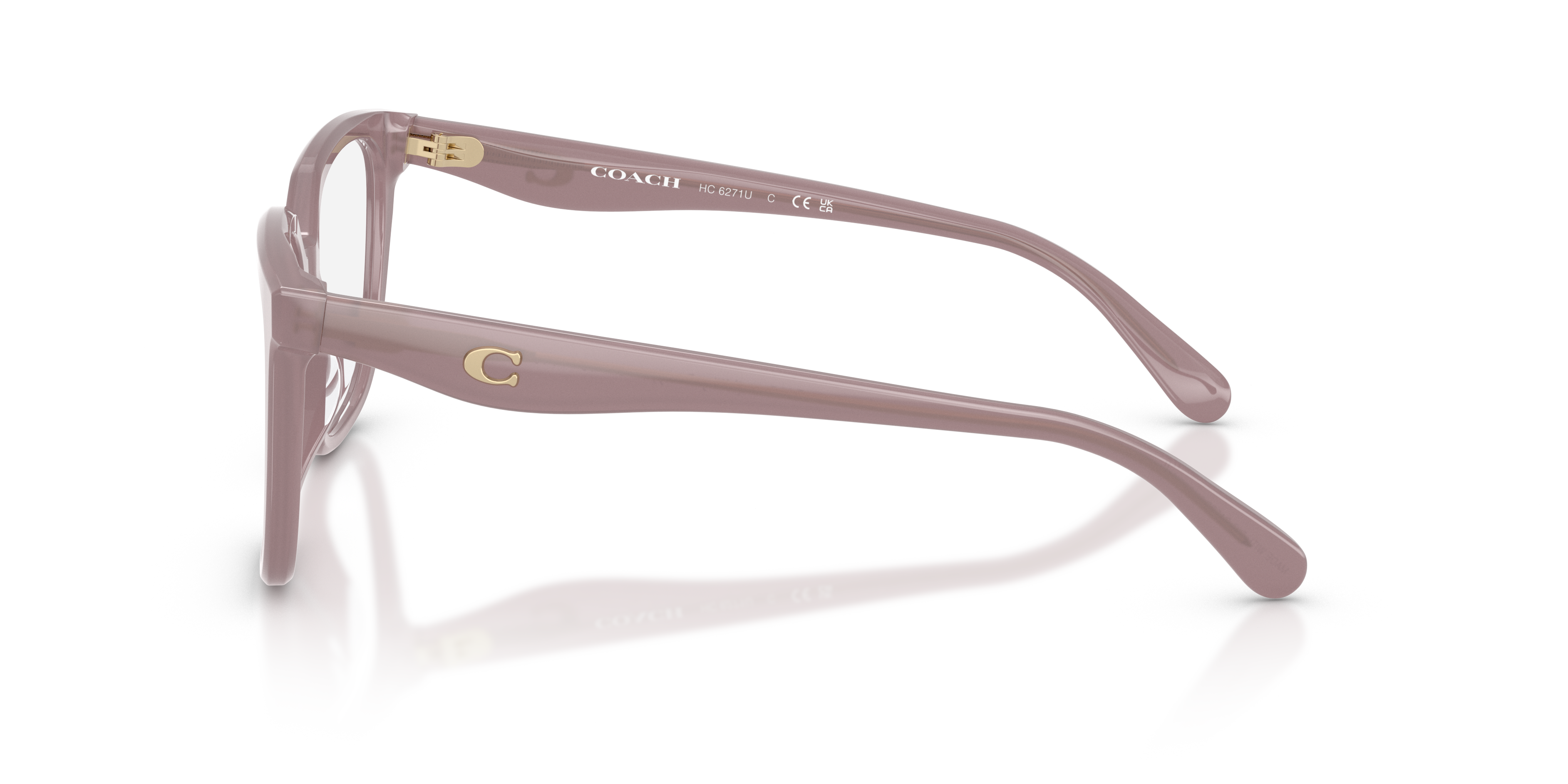 Coach HC6271U Square Eyeglasses - Black