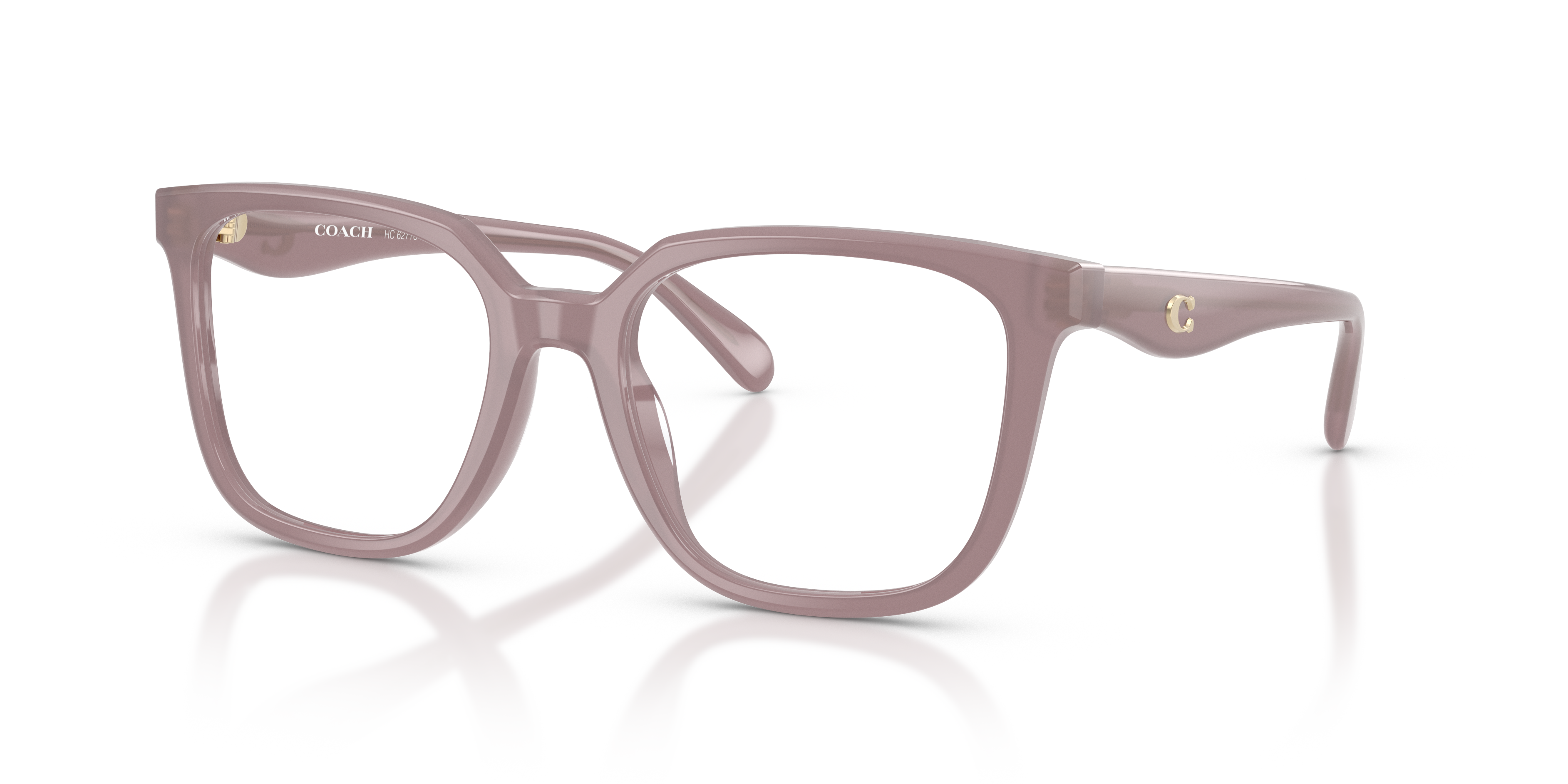 Coach HC6271U Square Eyeglasses - Milky Putty