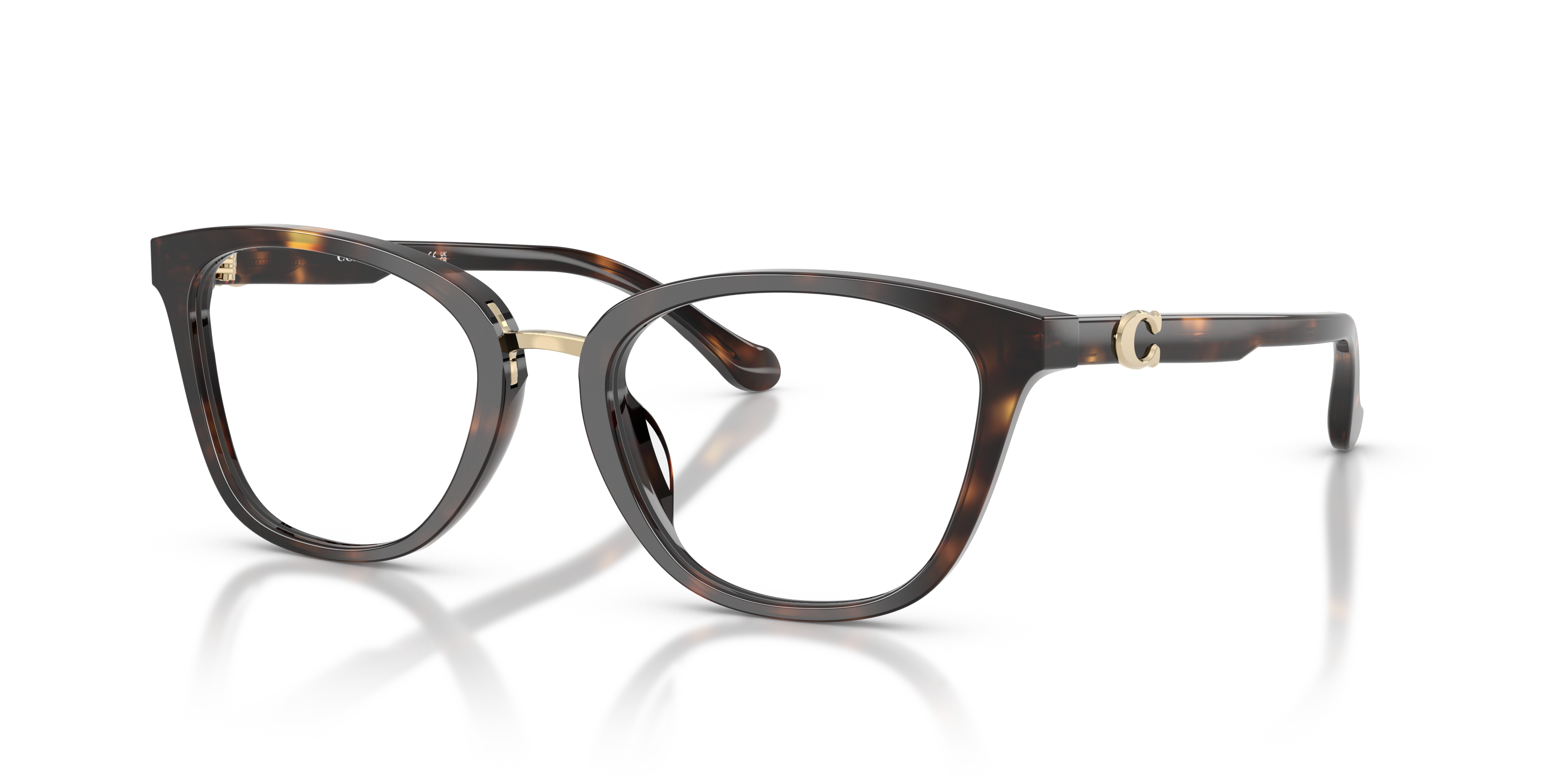 Coach HC6272U Square Eyeglasses - Dark Tortoise