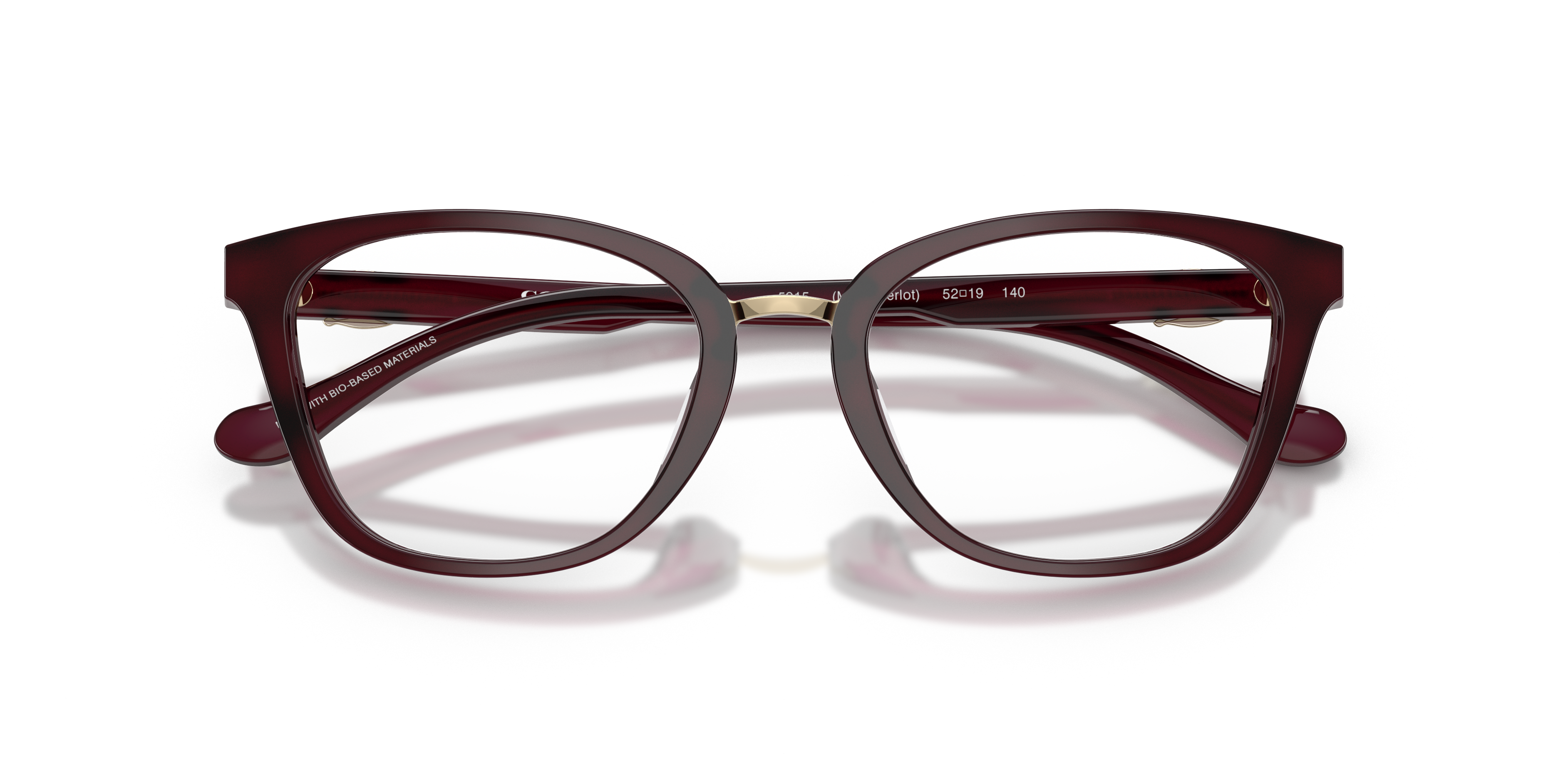 Coach HC6272U Square Eyeglasses - Milky Merlot
