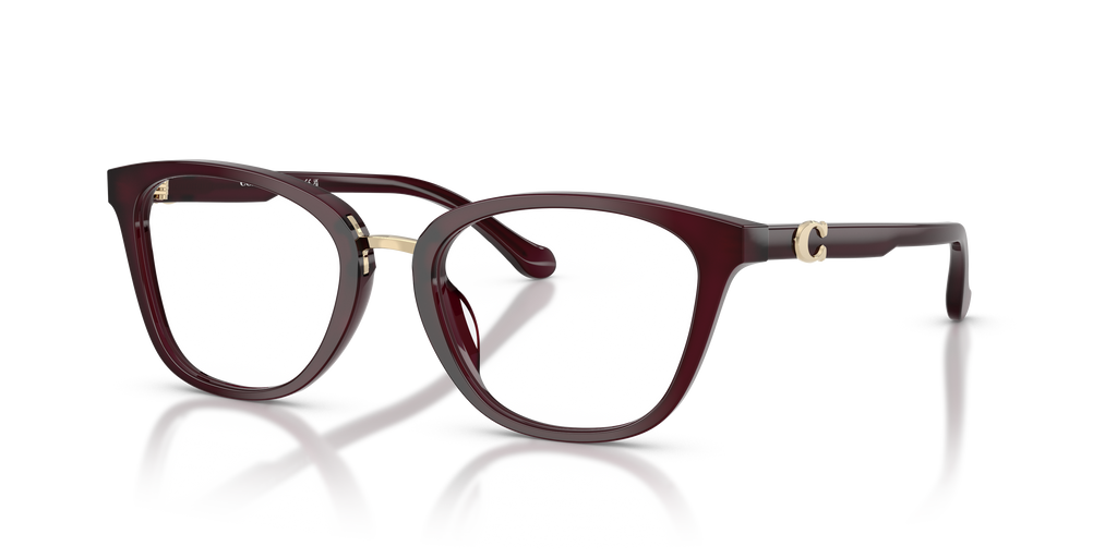 Coach HC6272U Square Eyeglasses - Milky Merlot