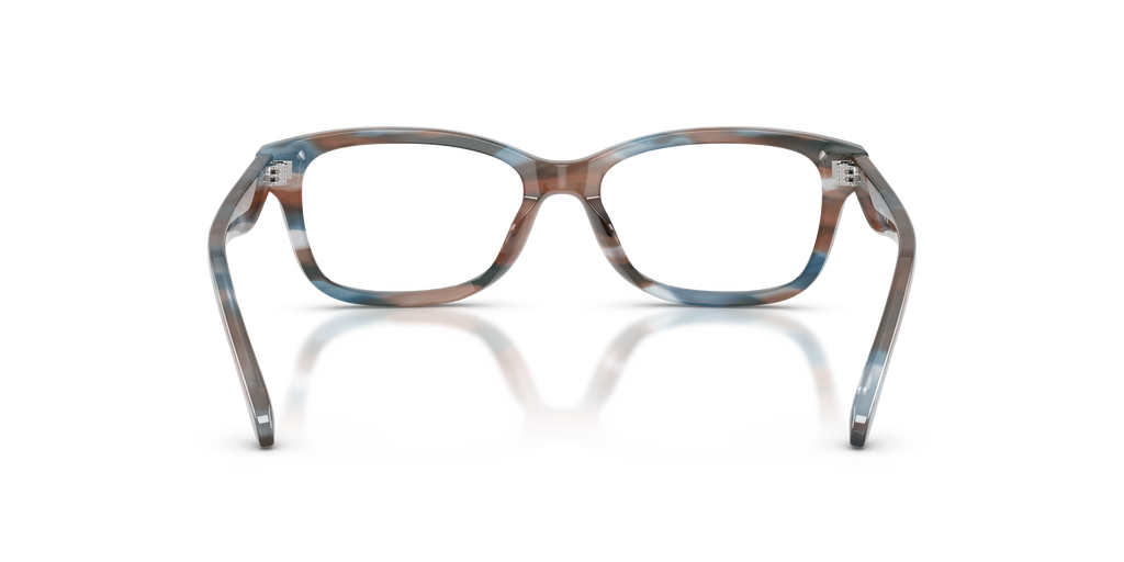 Coach HC6275U Rectangle Eyeglasses - Striated Redwood Maple