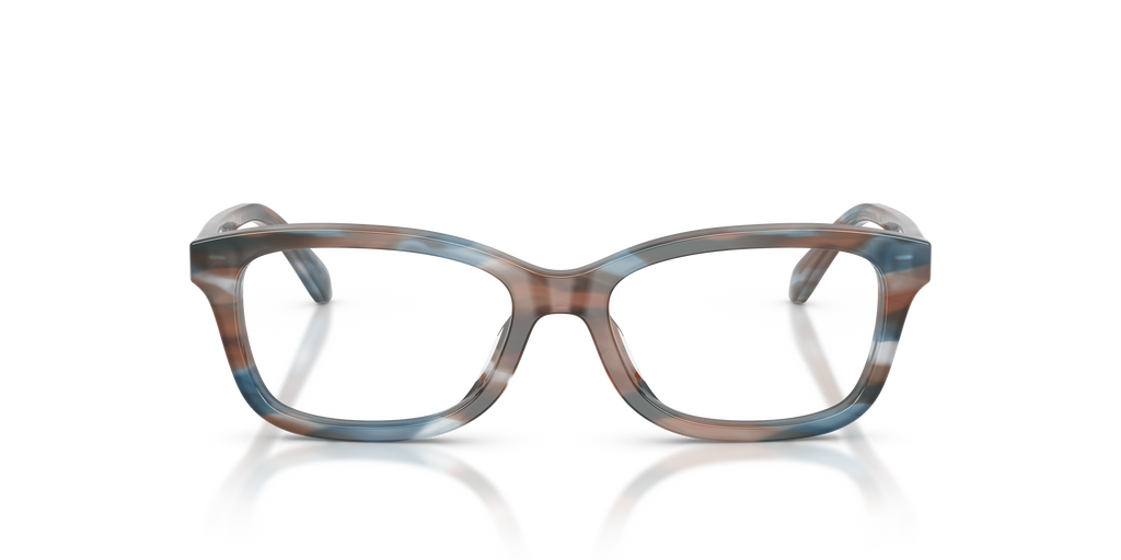 Coach HC6275U Rectangle Eyeglasses - Striated Redwood Maple