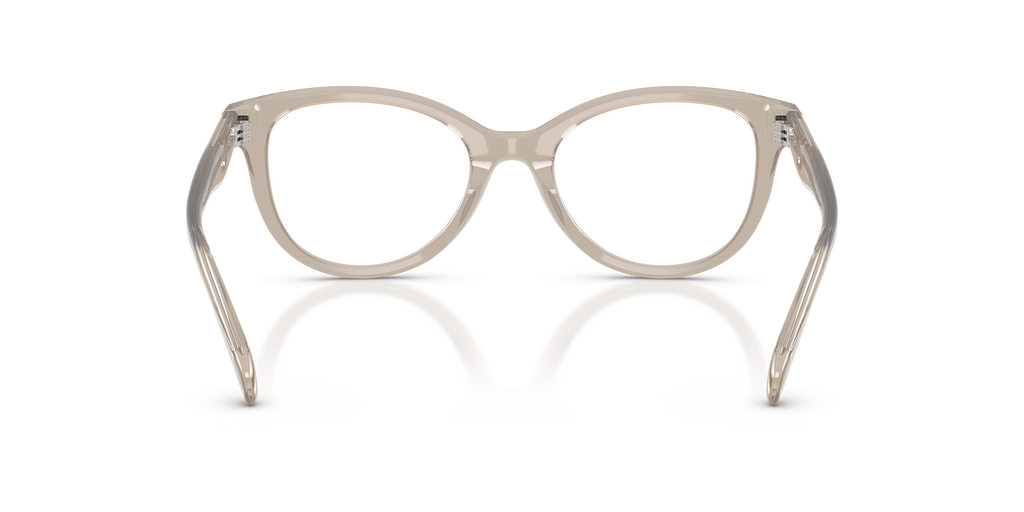 Coach HC6284U Round Eyeglasses - Caramel Tortoise