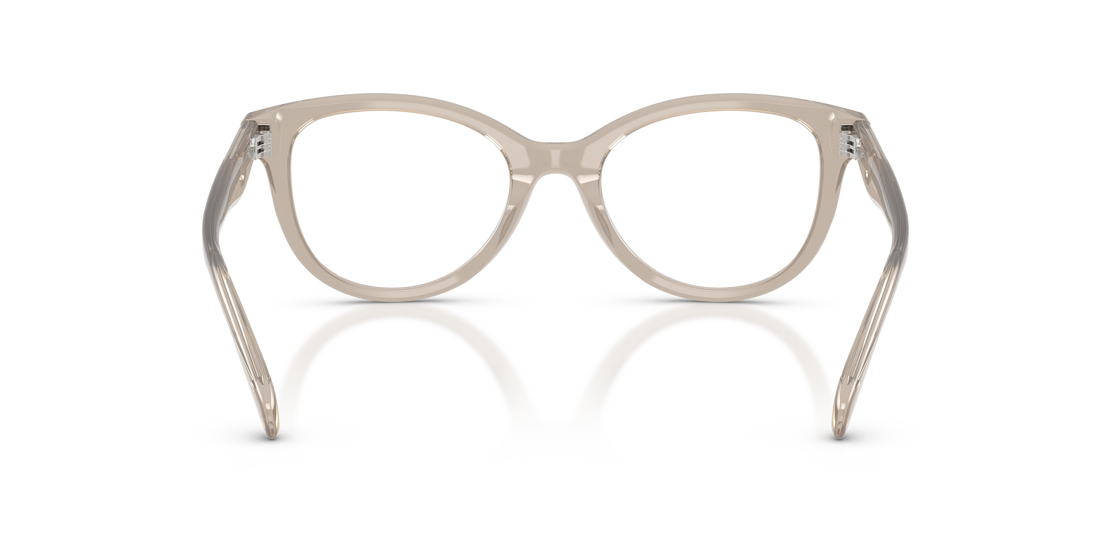 Coach HC6284U Round Eyeglasses - Milky Grey