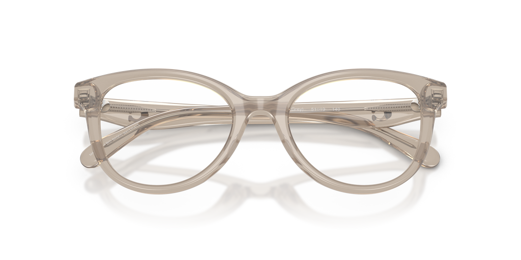 Coach HC6284U Round Eyeglasses - Milky Grey