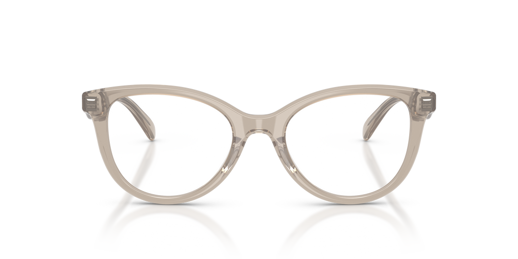 Coach HC6284U Round Eyeglasses - Milky Grey