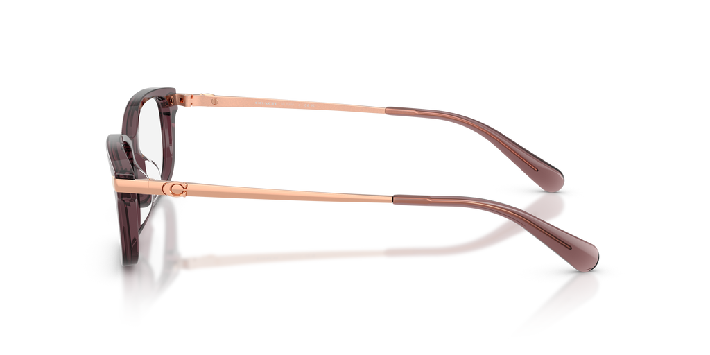 Coach HC6287U Rectangle Eyeglasses - Transparent Champagne