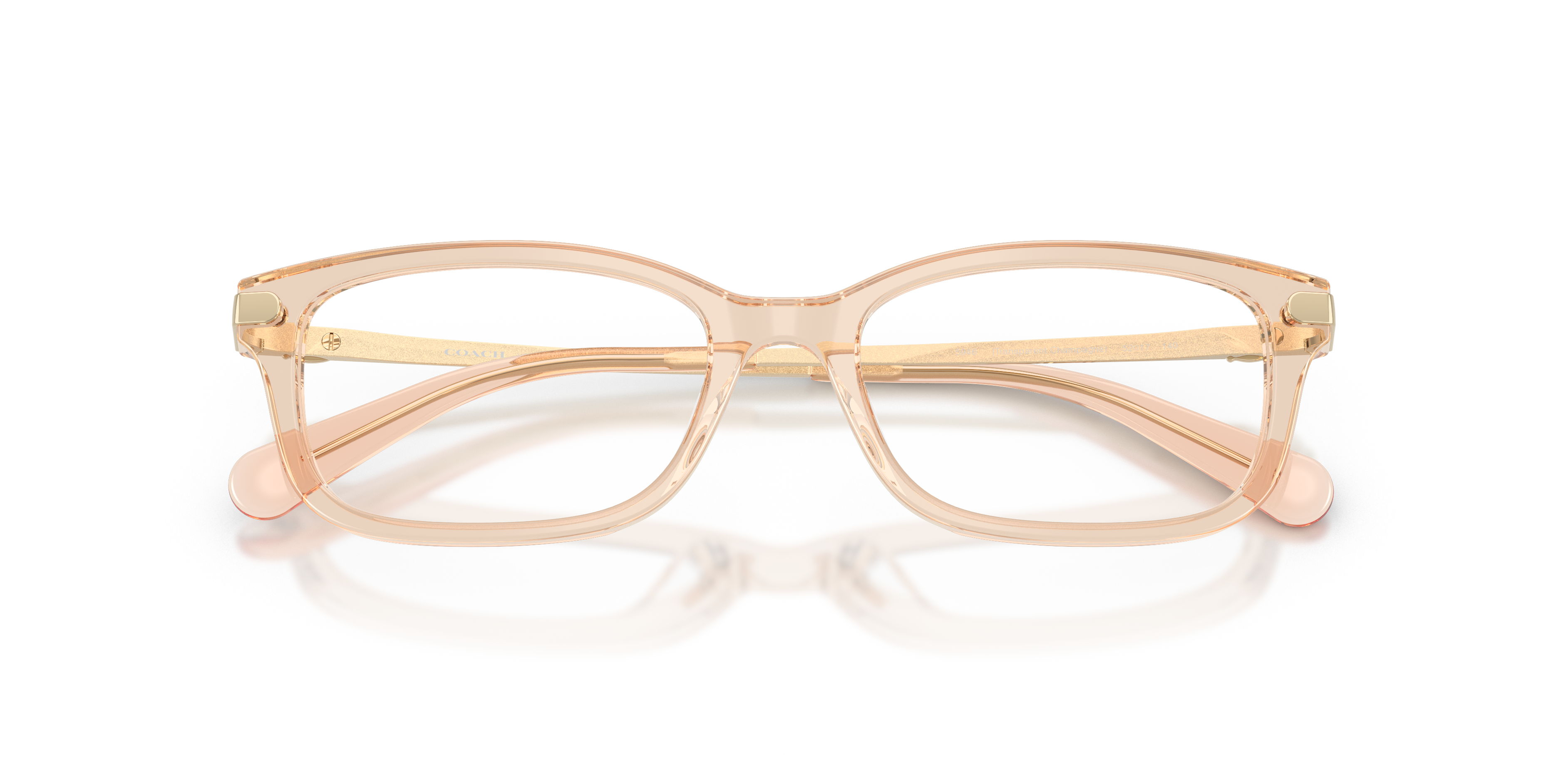 Coach HC6287U Rectangle Eyeglasses - Transparent Iris